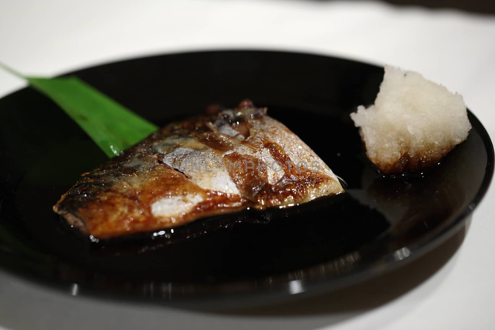 Grill Saba fish japanese food  by piyato