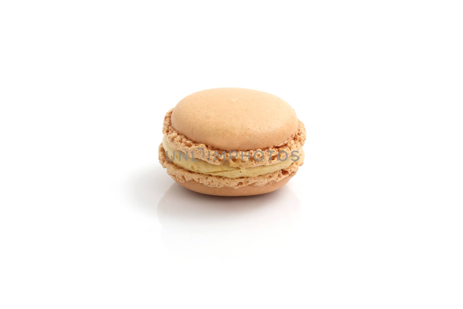 Macaron isolated in white background by piyato