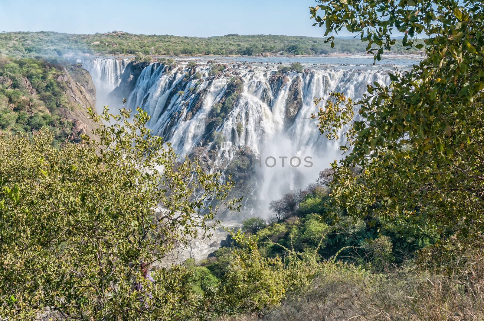 Ruacana waterfall in the Kunene River by dpreezg