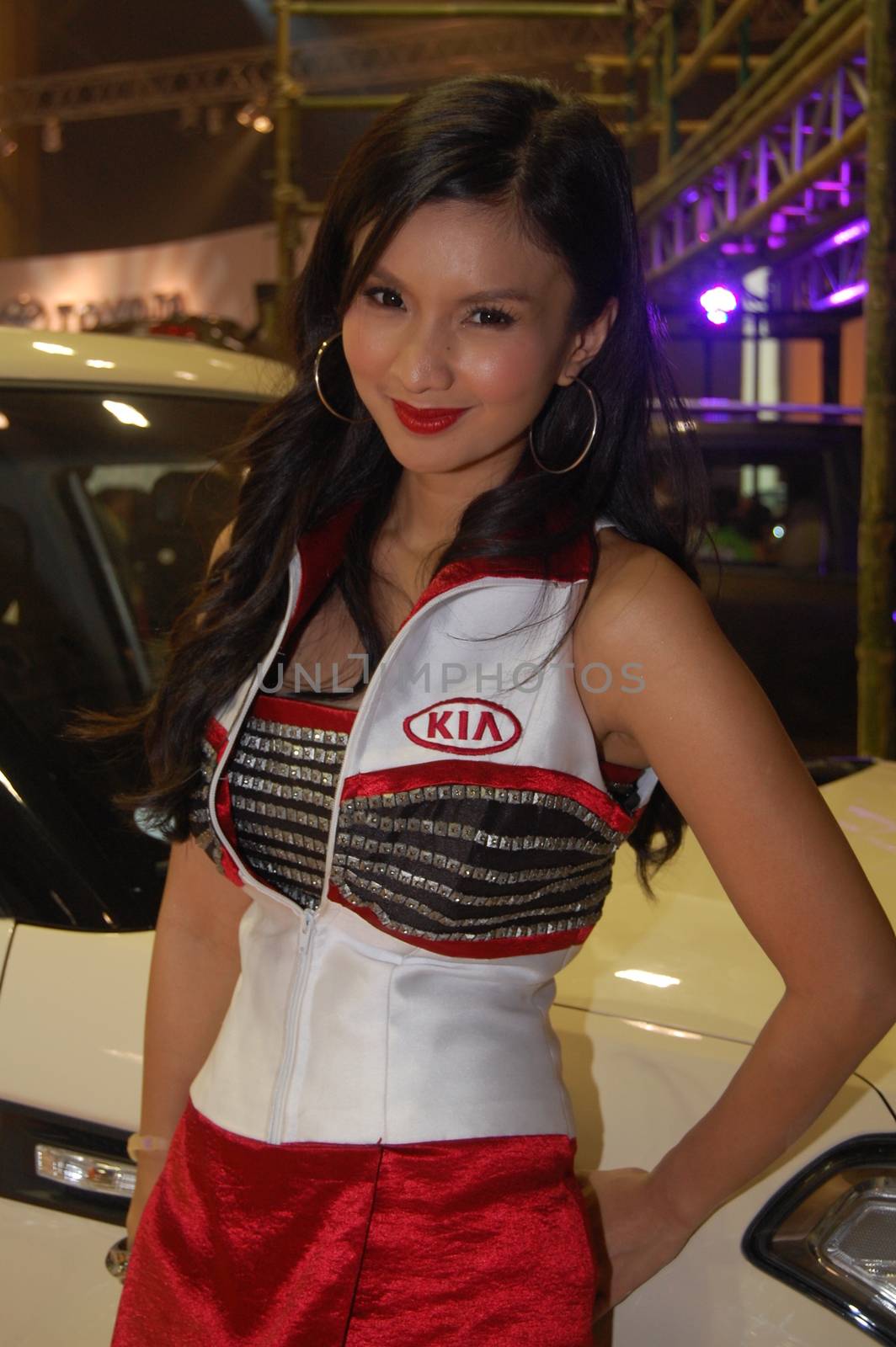 Kai female model at 3rd Philippine International Motor Show in P by imwaltersy