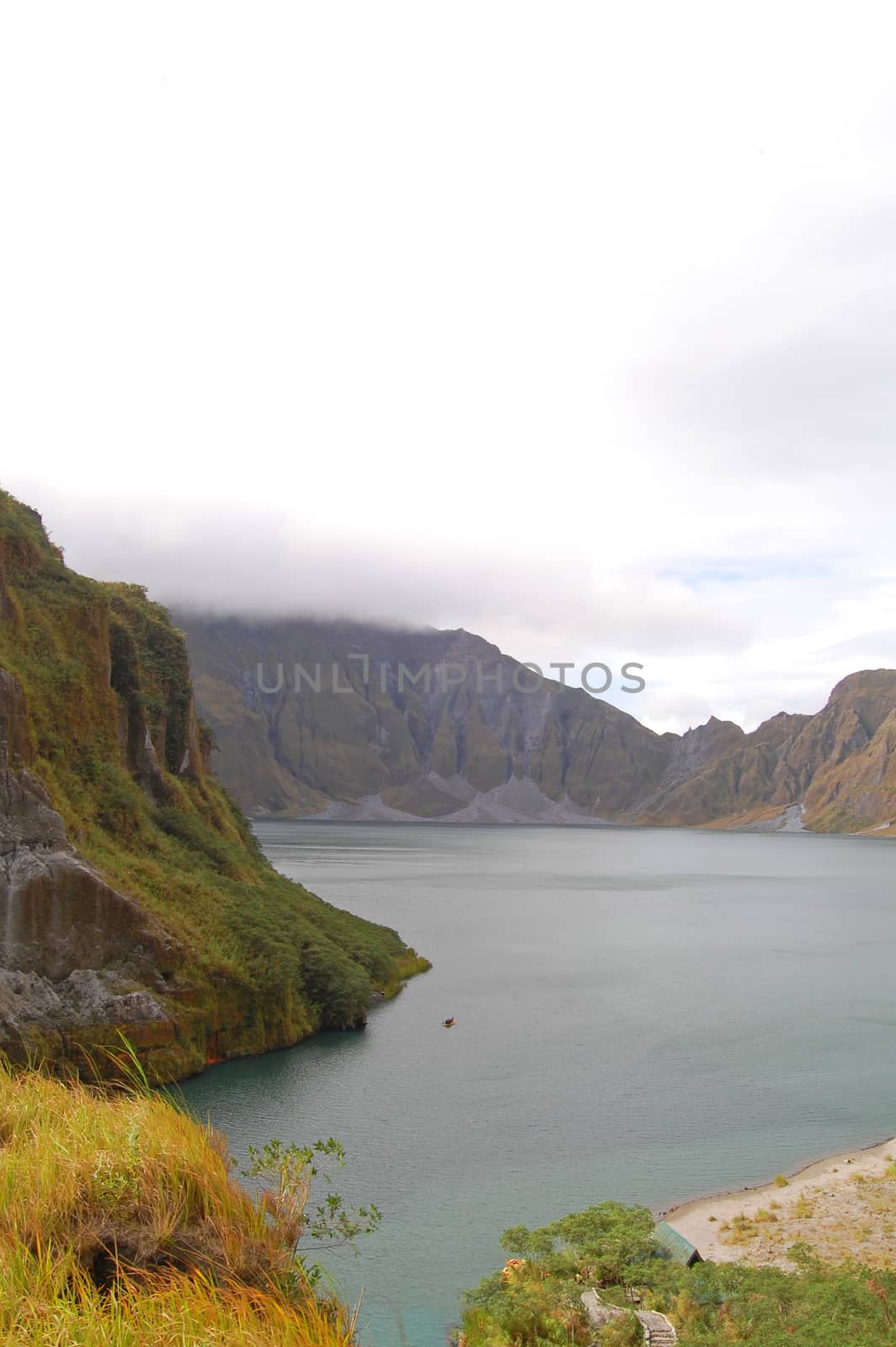 Crater lake Pinatubo in Zambales, Philippines by imwaltersy