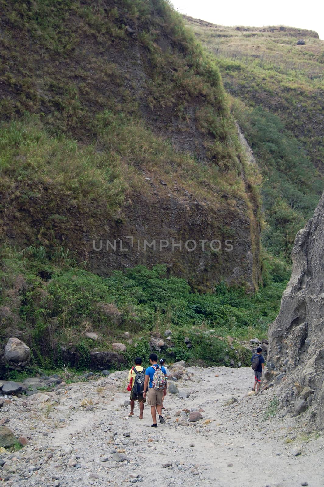 Mountains leading to Lake Pinatubo in Zambales, Philippines by imwaltersy