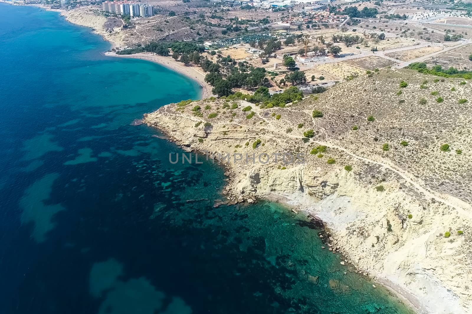 The Mediterranean coast in Spain. Spain's courts by the sea.