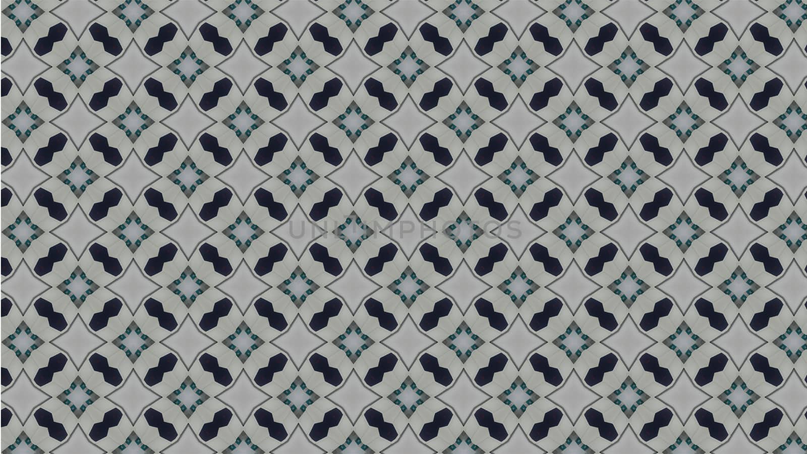 Lovely geometric shapes pattern for designs to be use in textile by Photochowk