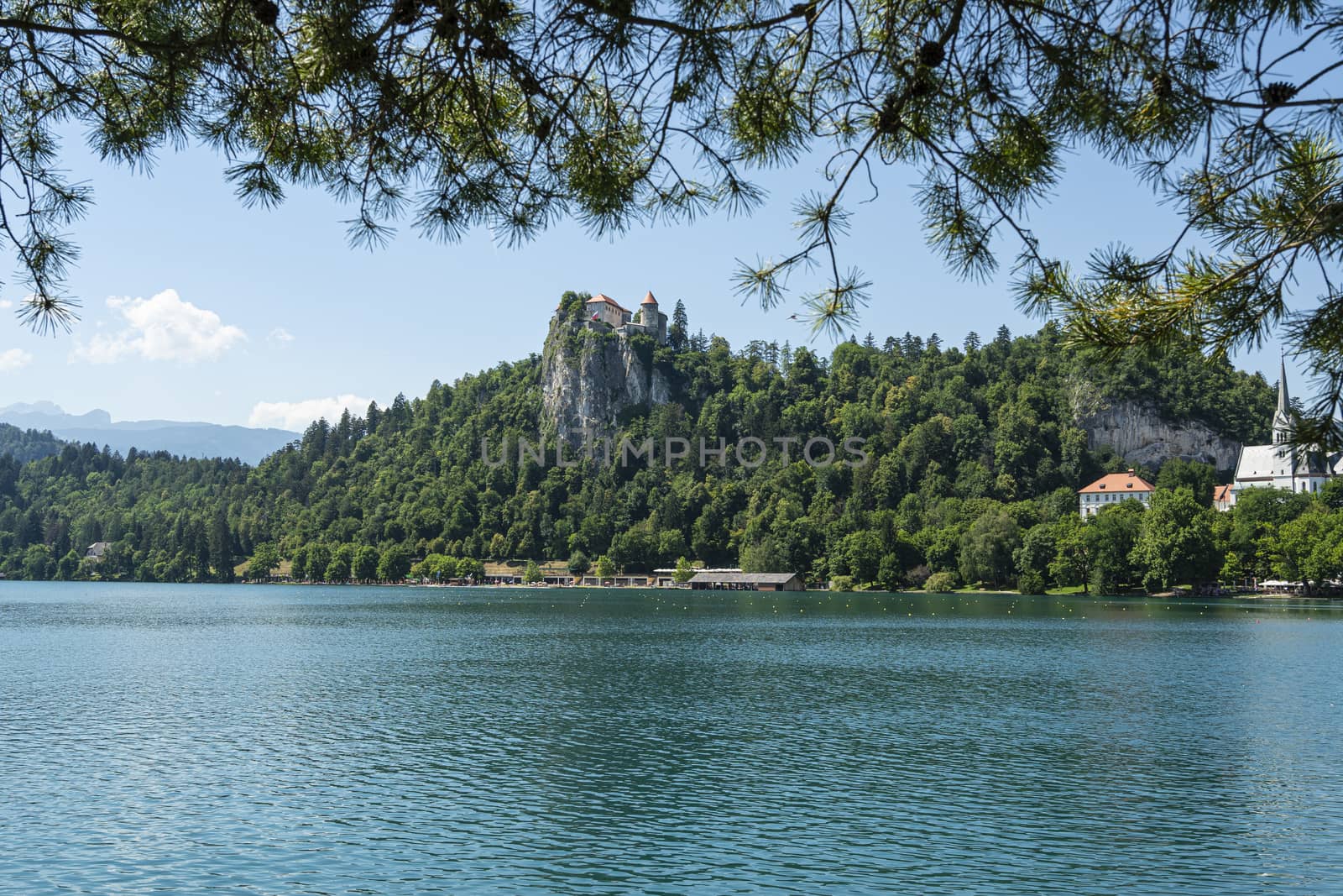 The castle of Bled by sergiodv