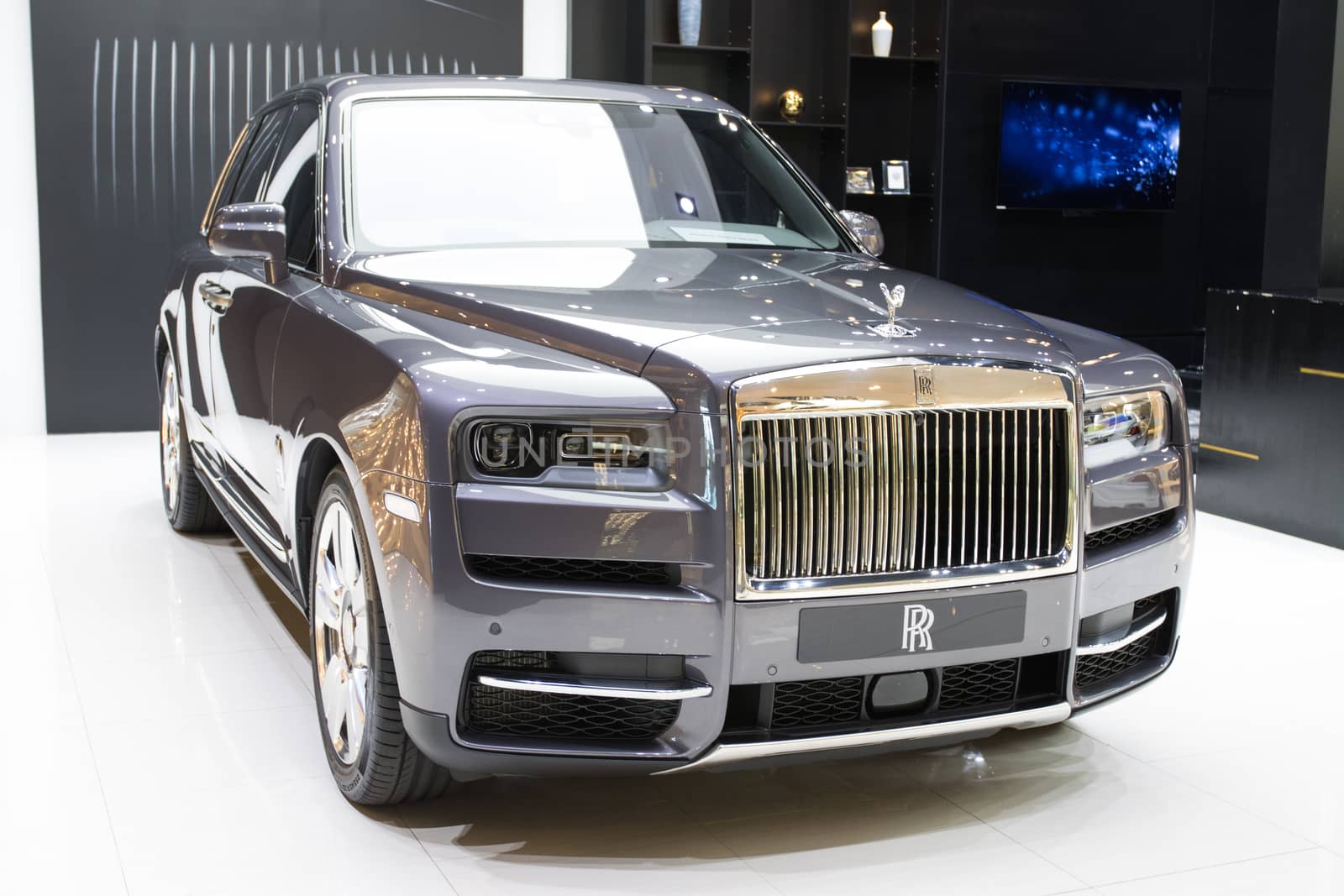 Bangkok Thailand:- June 28, 2020:- Rolls-Royce car show at show room for sales at Bangkok Thailand