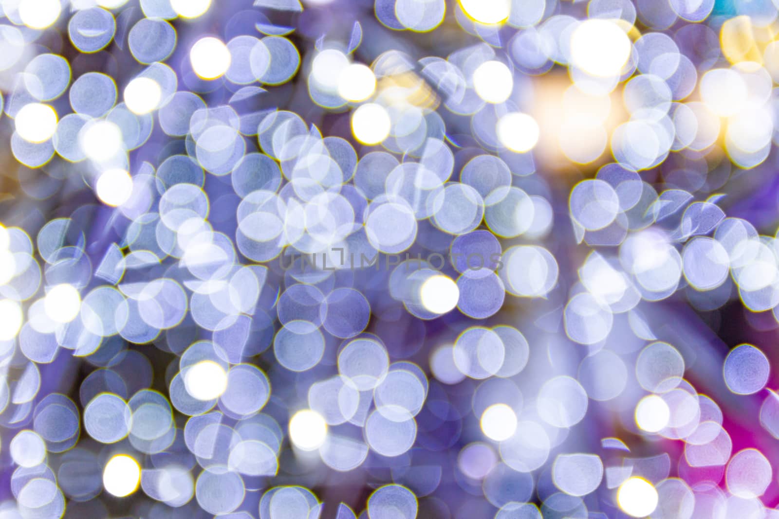blurred abstract bokeh background for Decorations for New Year and Holidays 