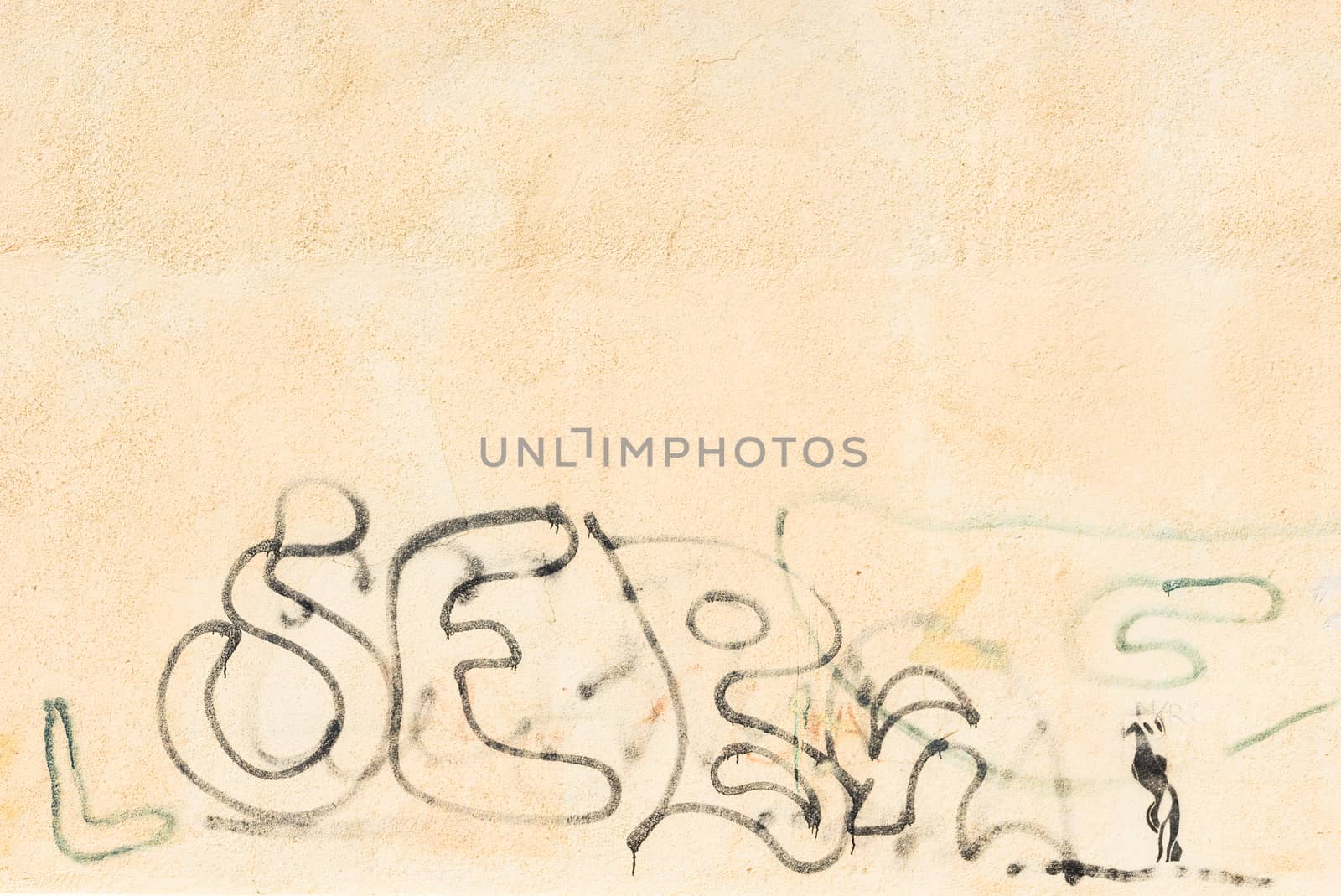 Old dirty wall background texture with copy space