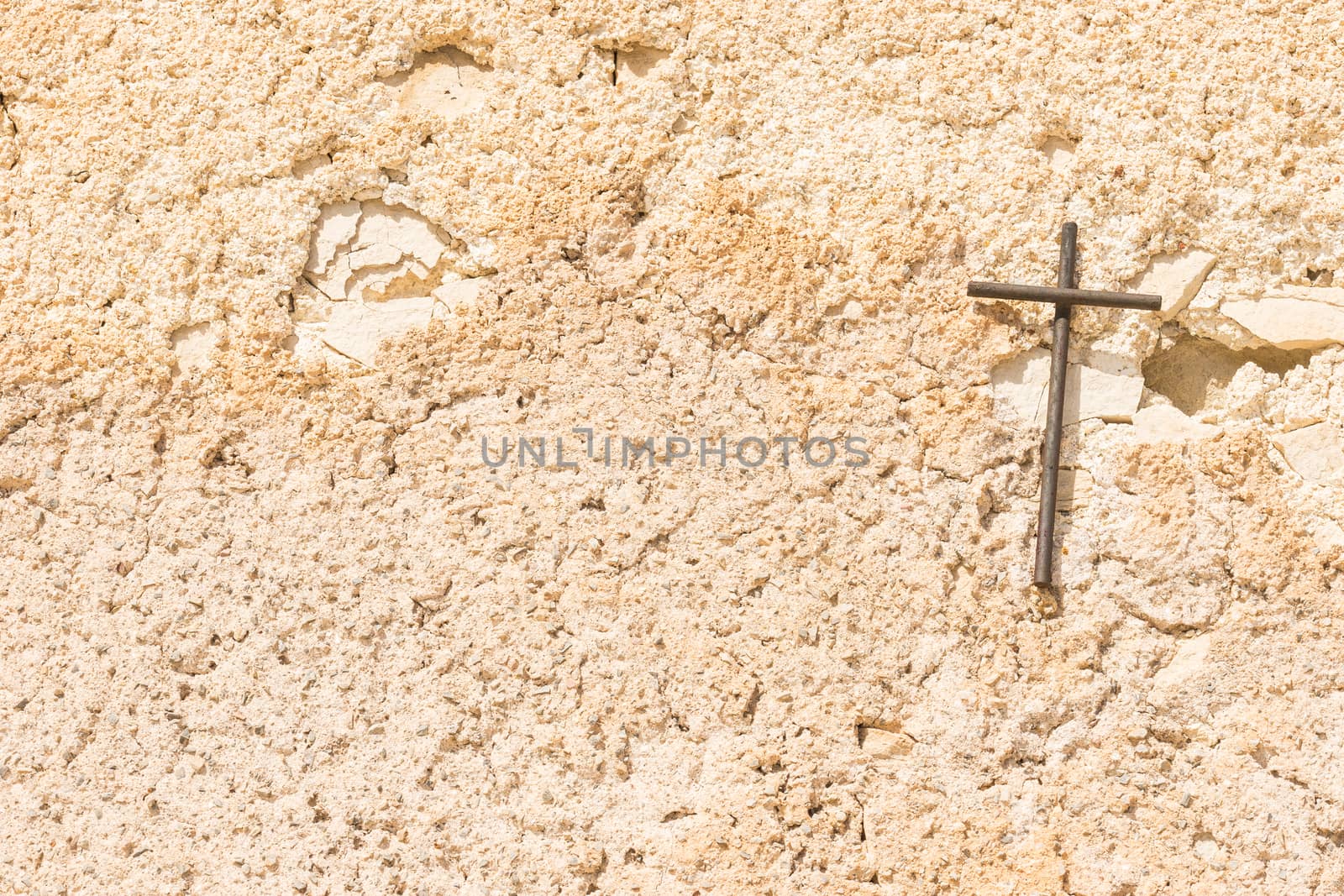 Cemetery Cross religious symbol, christianity concepts background

