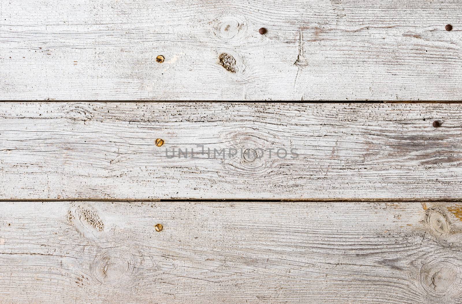 Empty grey wooden boards backdrop texture with copy space