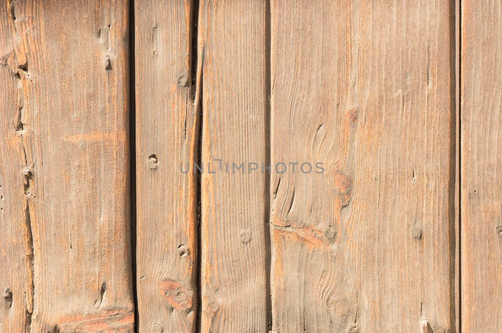 Old wooden planks background texture with copy space