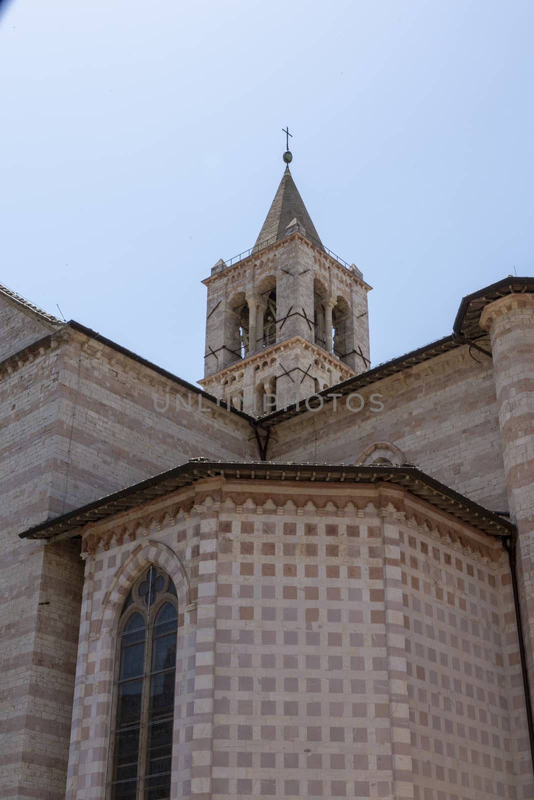 basilica of santa chiara di assisi and its architecture by carfedeph