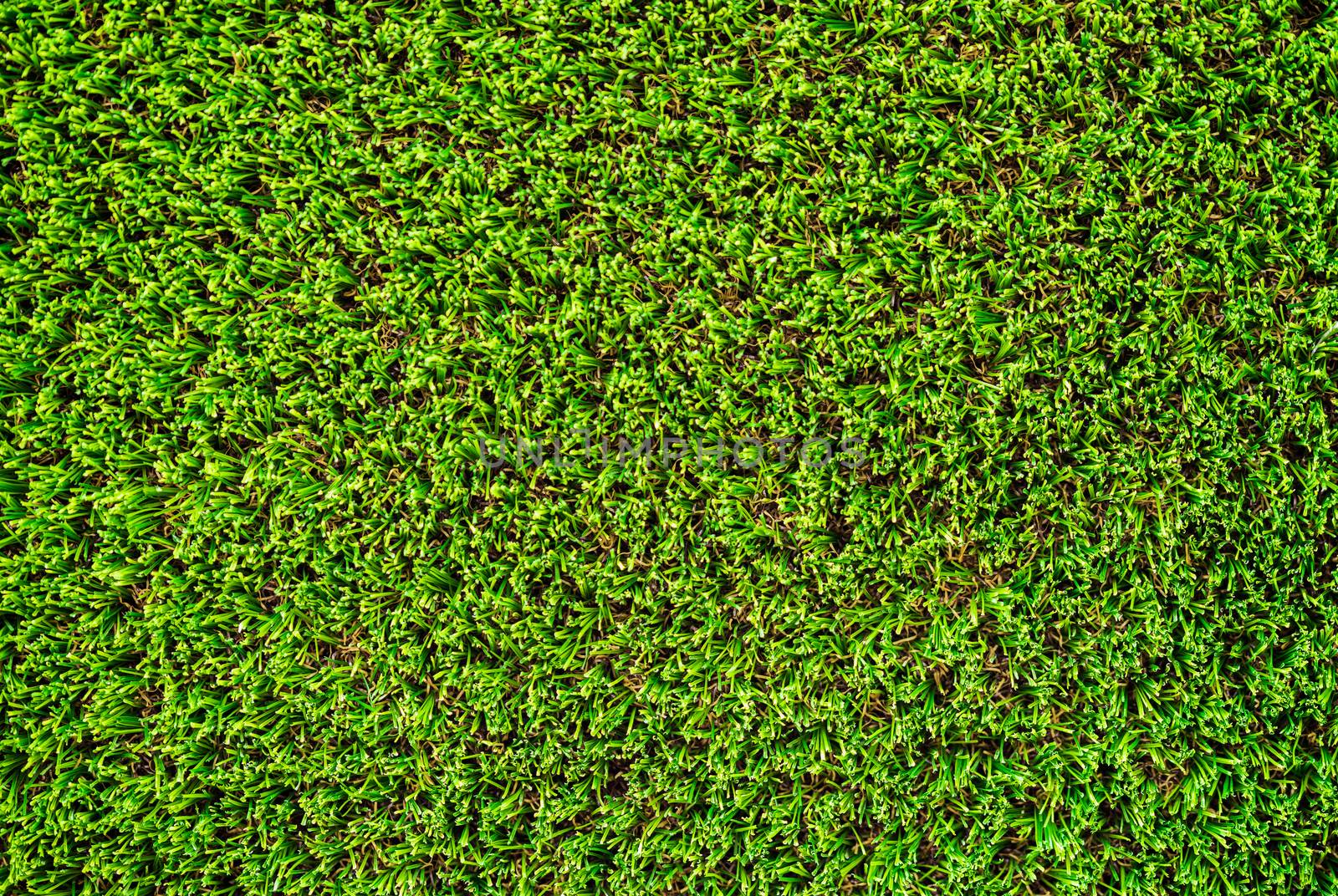 Background texture of green artificial grass
