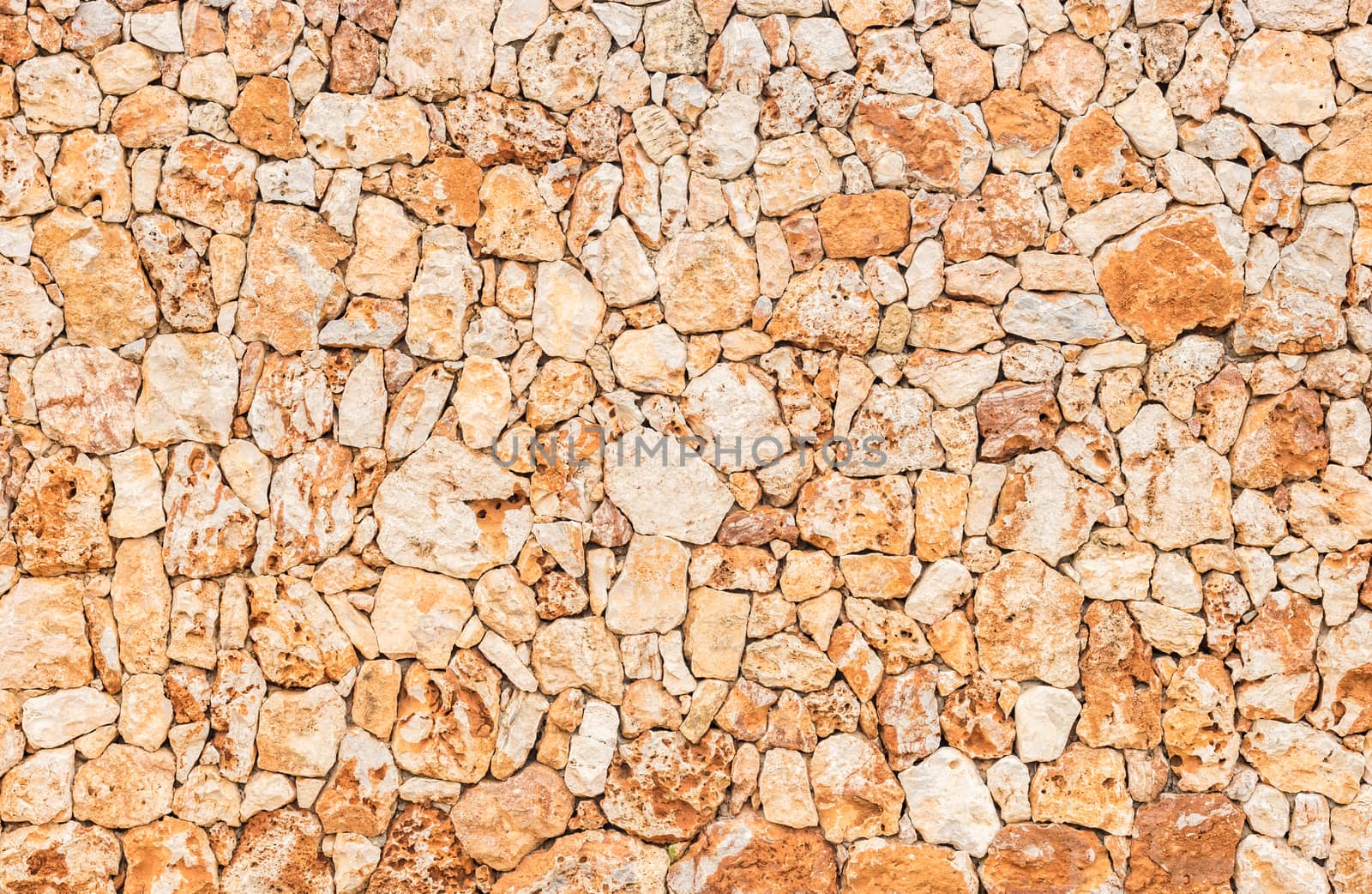 Natural vintage stone wall background texture, close-up