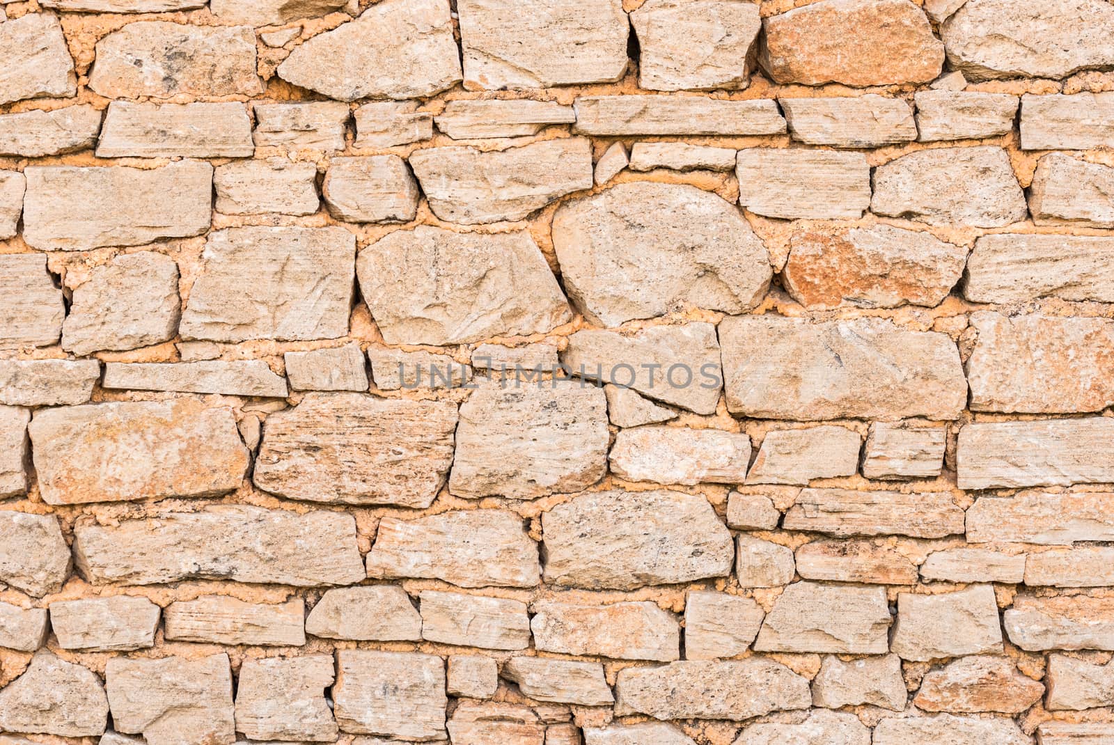 Natural vintage stone wall background texture, close-up