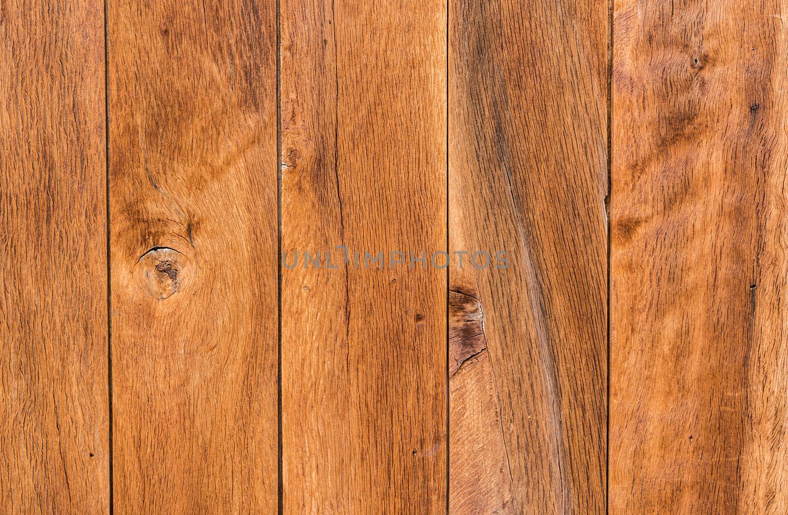Brown wooden planks background texture with copy space