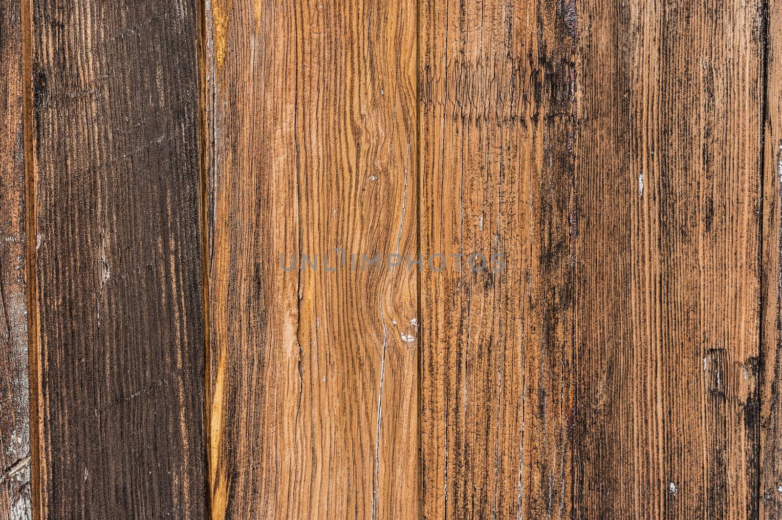 Old grunge black and brown weathered wood texture background 