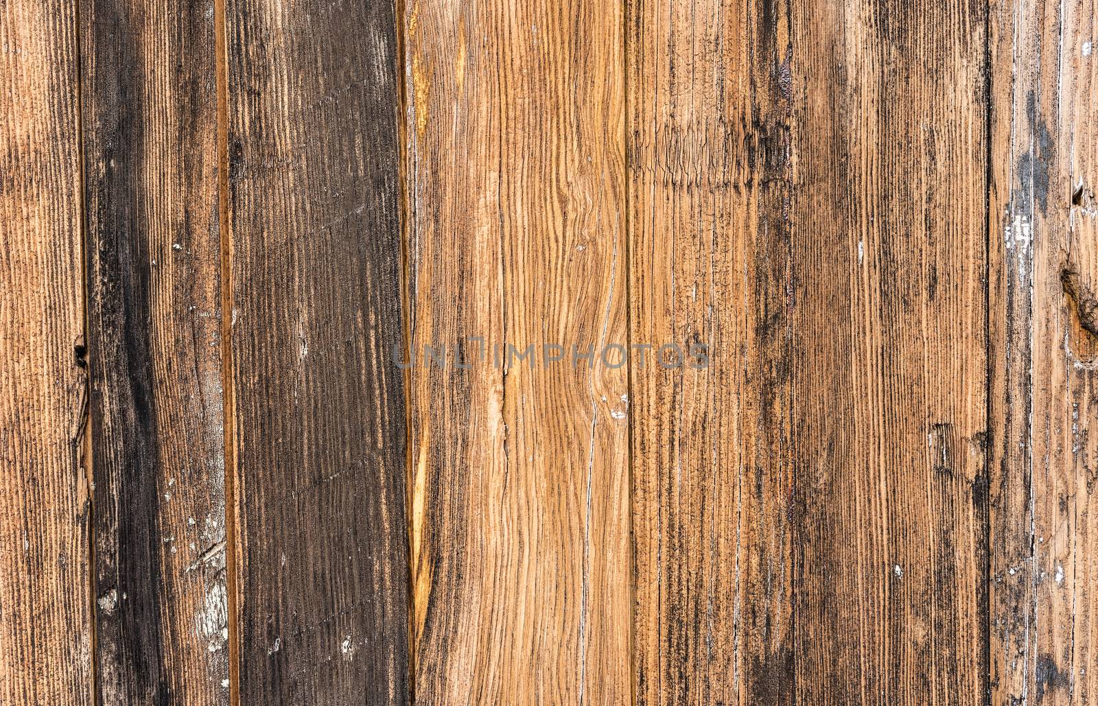 Old wooden boards background texture with copy space