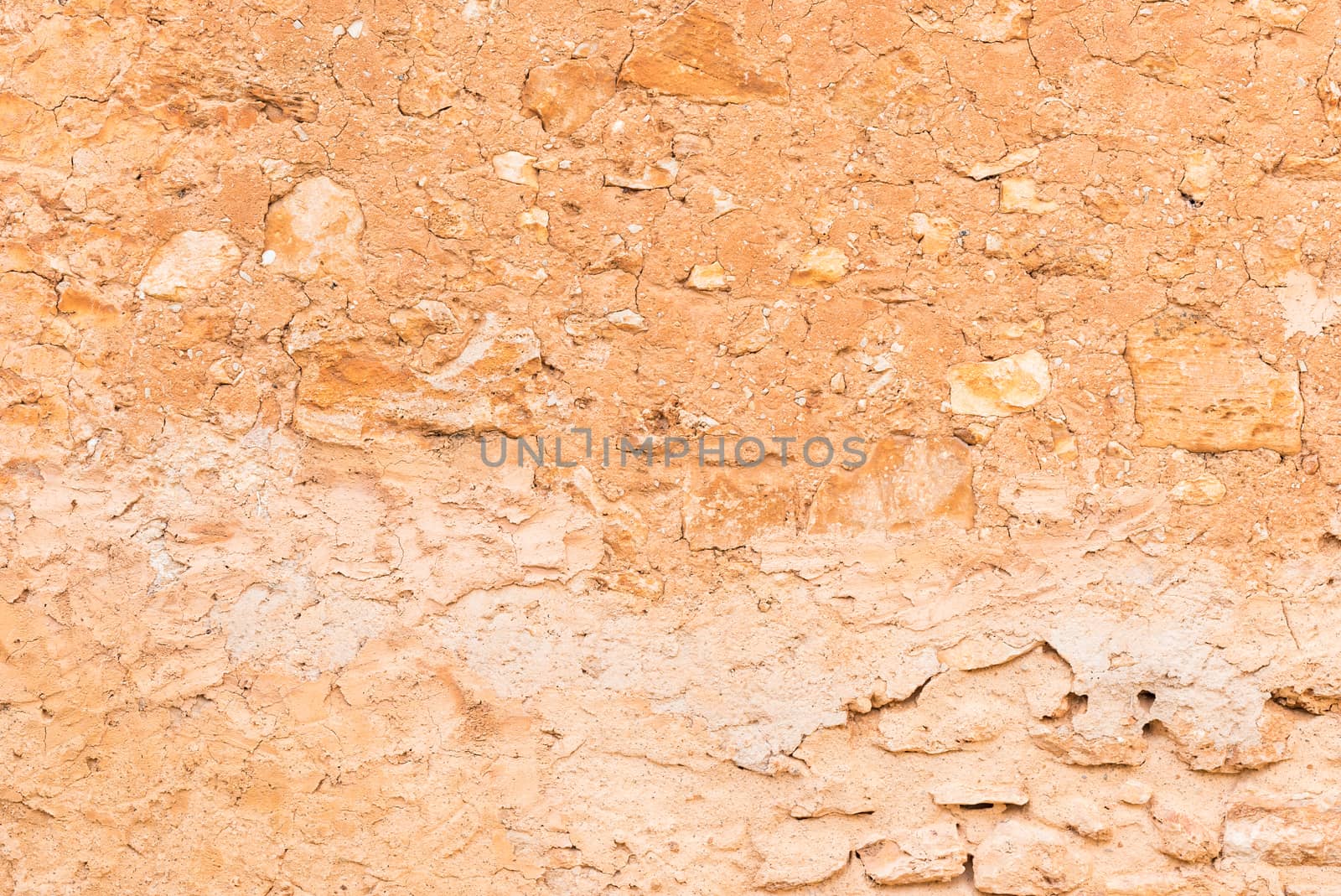 Close-up of old damaged wall plaster background texture