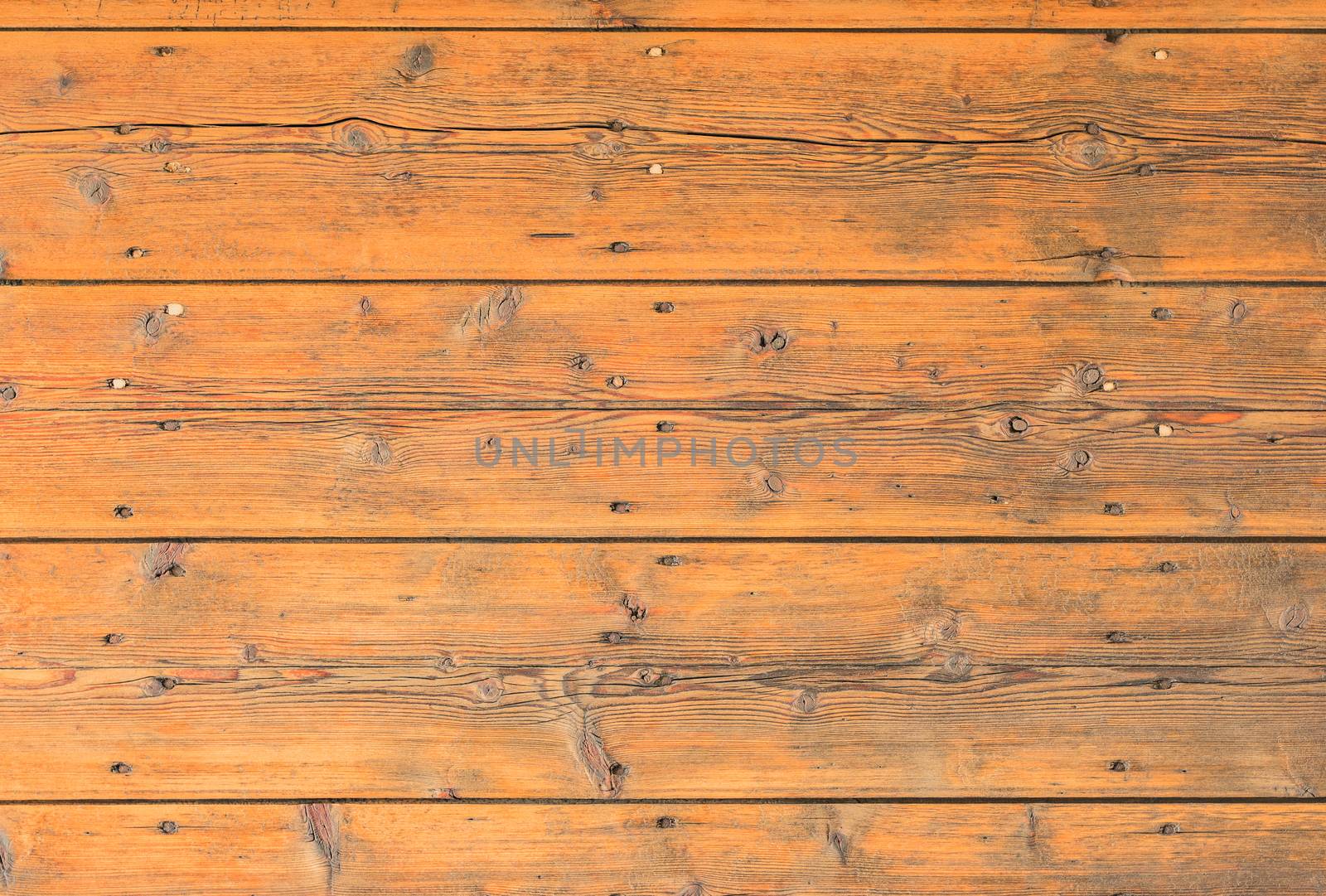 Empty old wooden boards backdrop texture with copy space