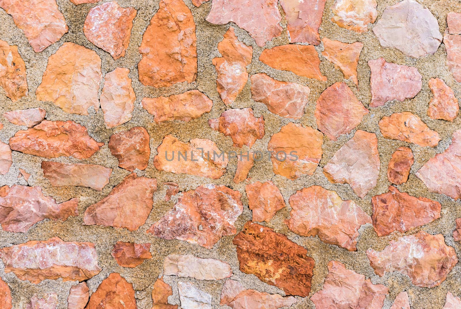 Natural vintage stone wall background texture, close-up