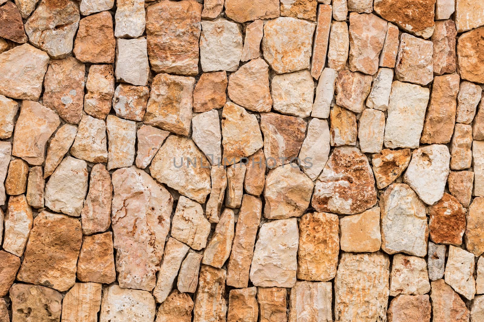 Stone wall background texture, structure close-up