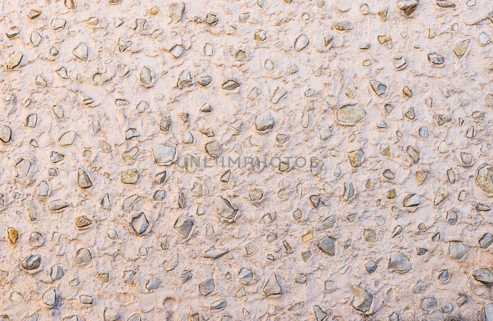 Natural grey vintage stone wall background texture, close-up