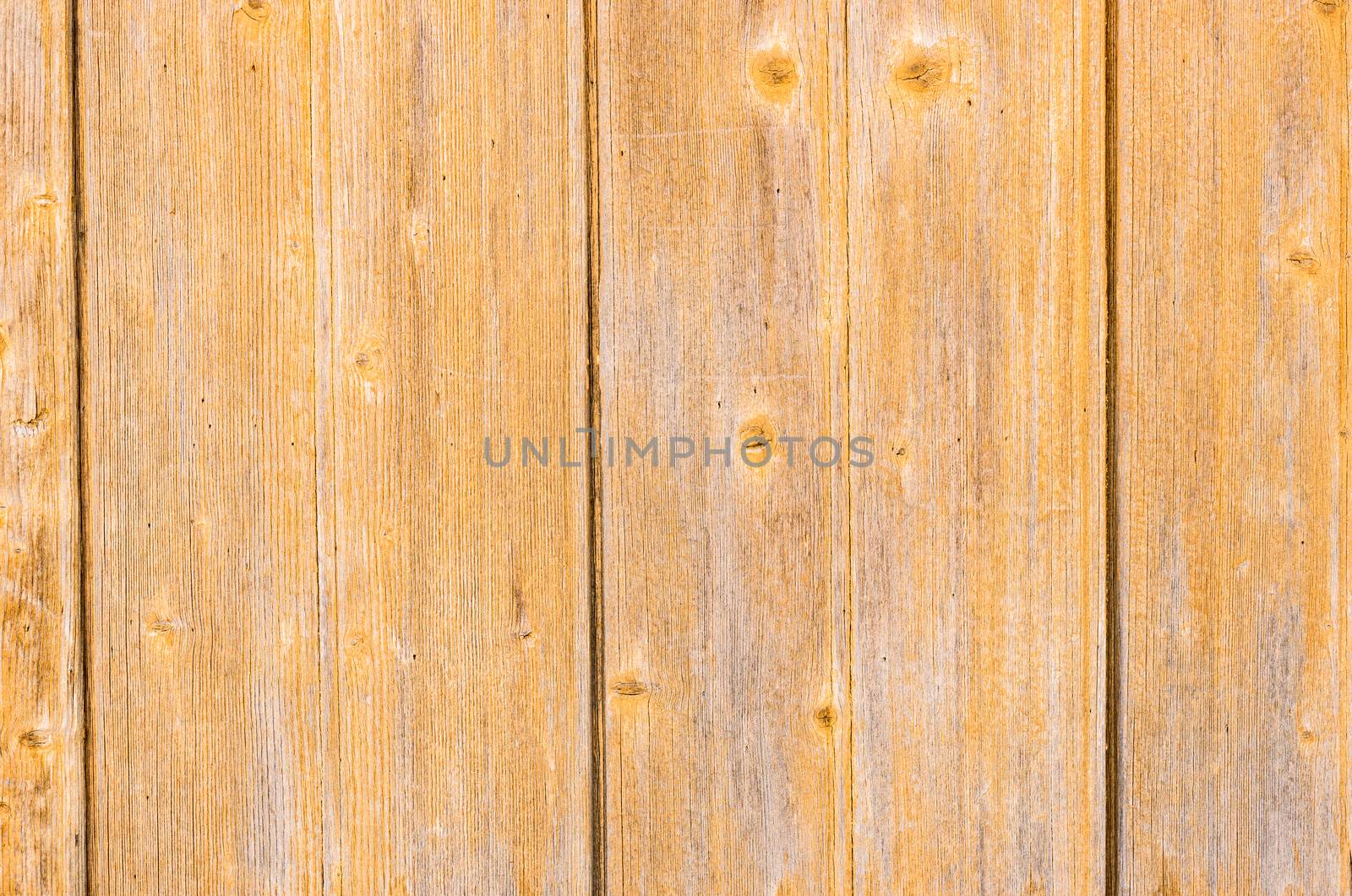 Brown weathered wooden planks background texture with copy space

