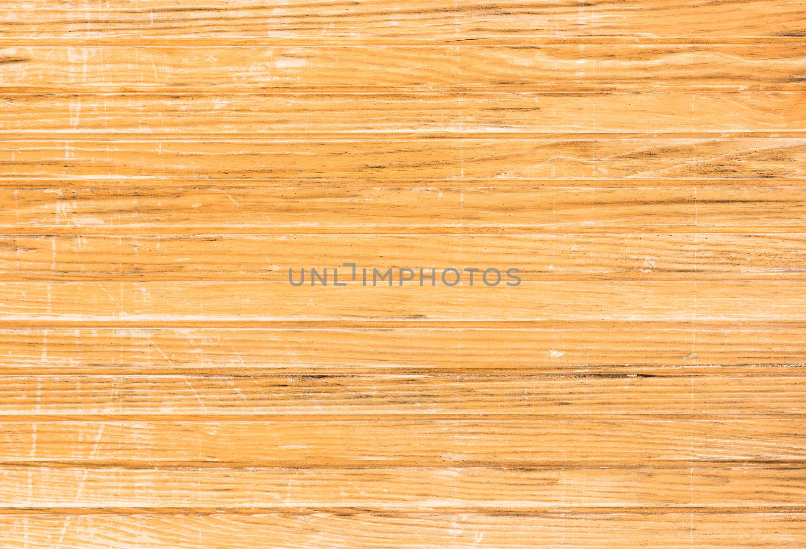 Light brown wooden planks background texture with copy space