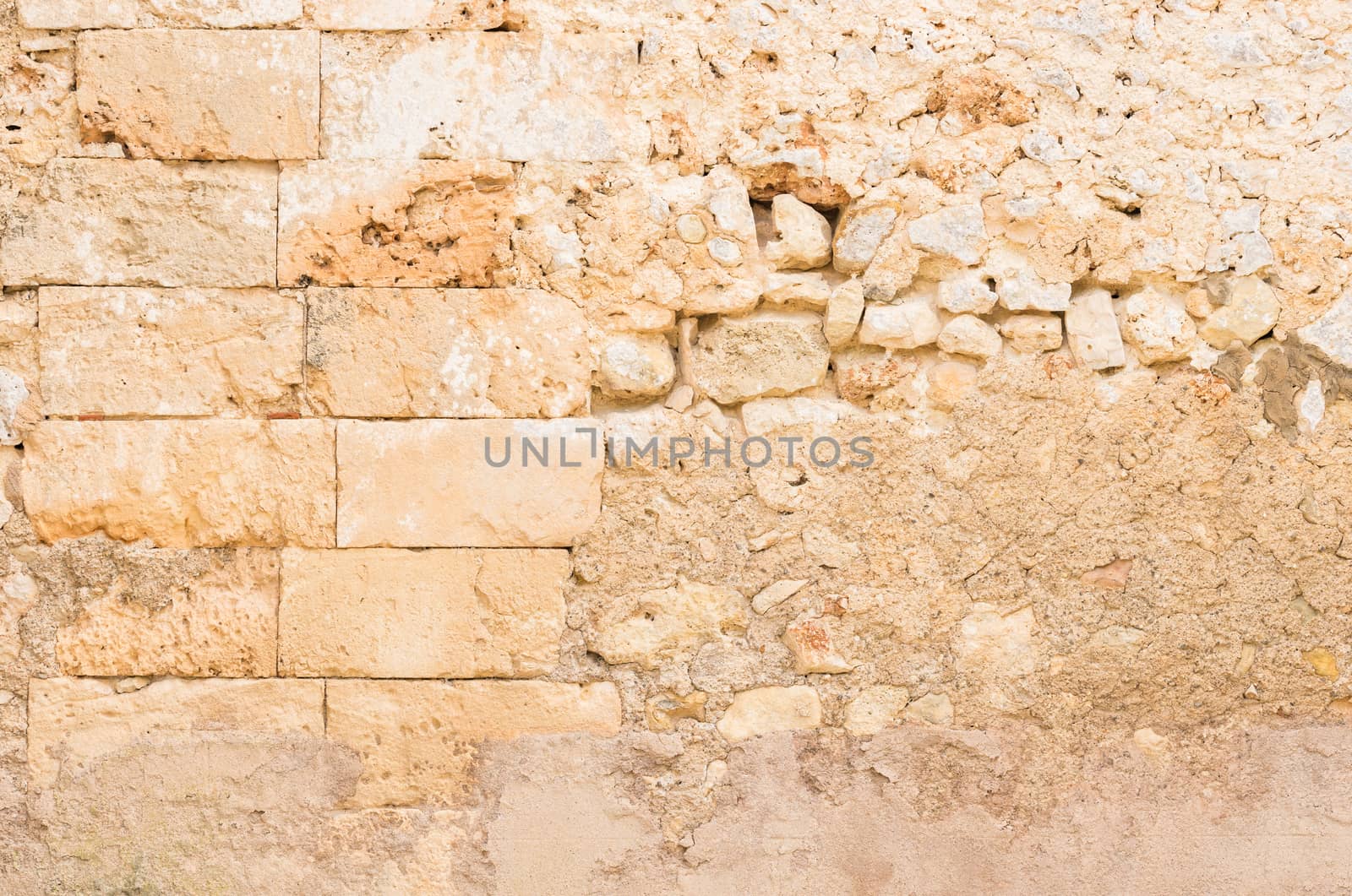Vintage rustic damaged wall backdrop texture, close-up