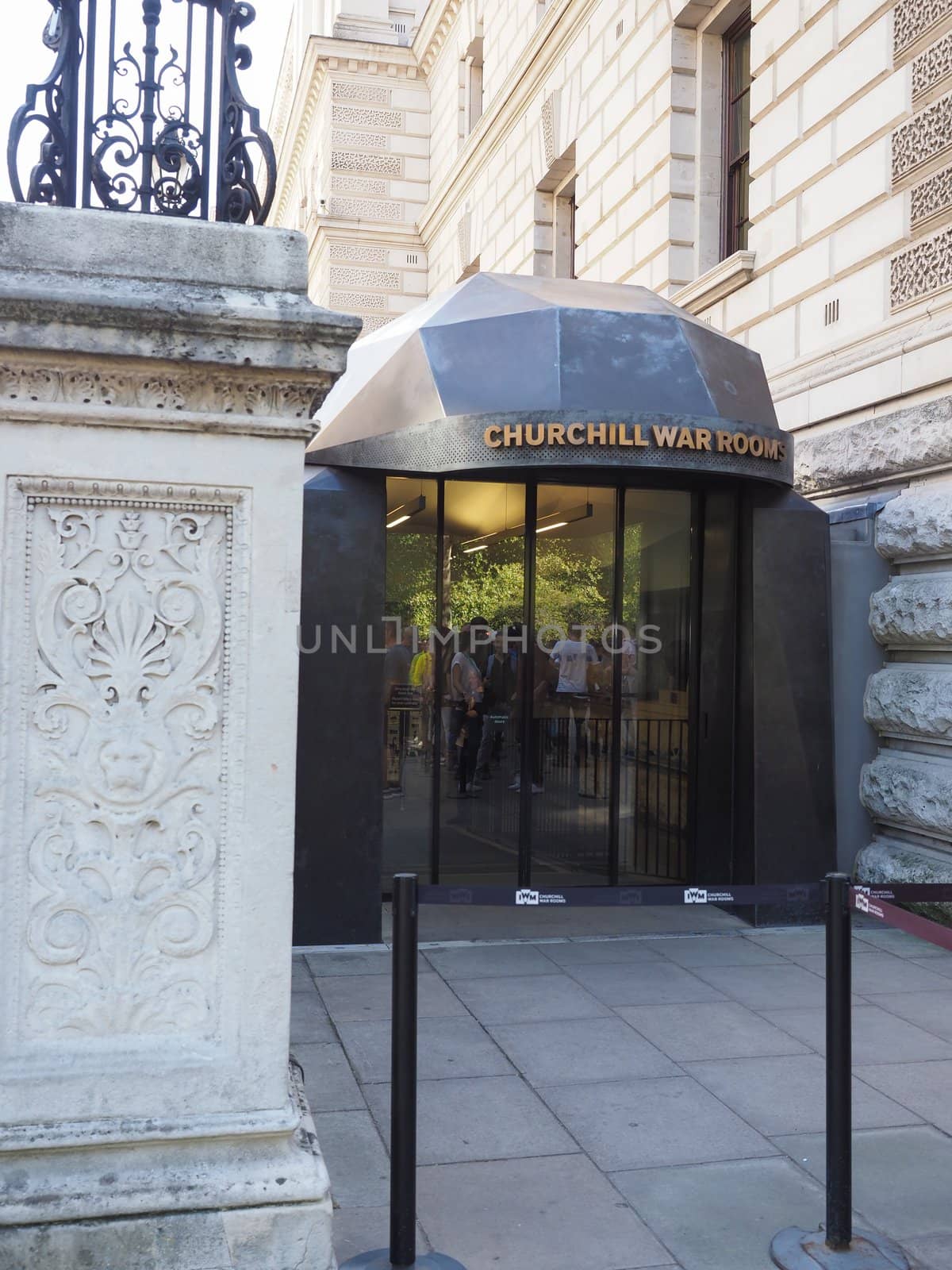 LONDON, UK - CIRCA SEPTEMBER 2019: Churchill War Rooms at Imperial War Museum
