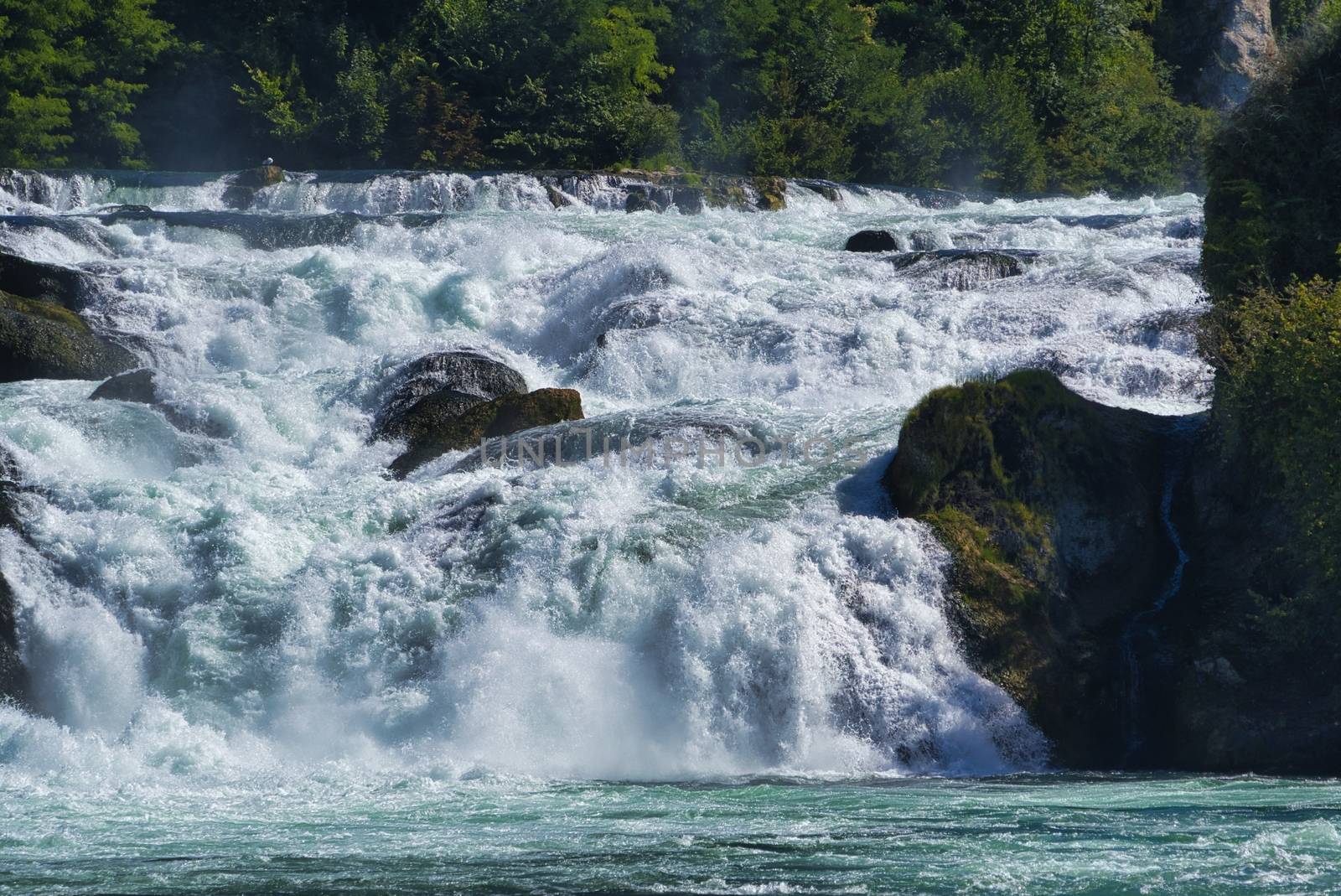 The Rhine Falls at Schaffhausen by Bullysoft