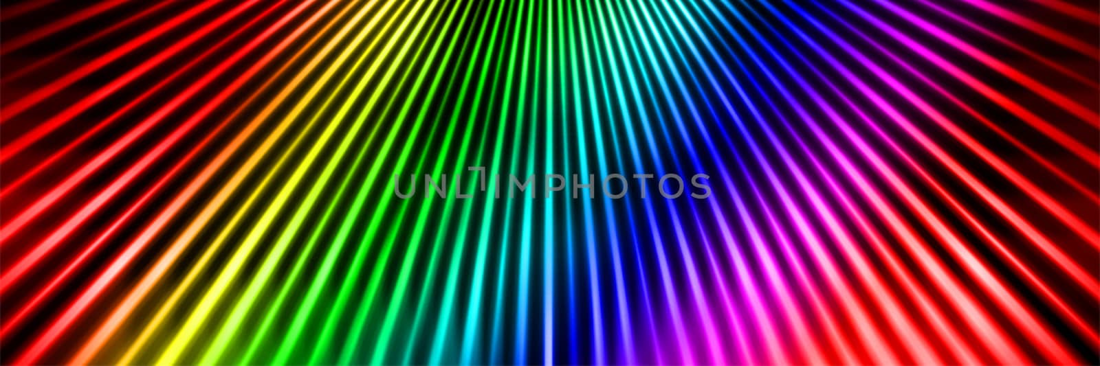 Rainbow colors beams abstract background for design with radial blur. Gradient.