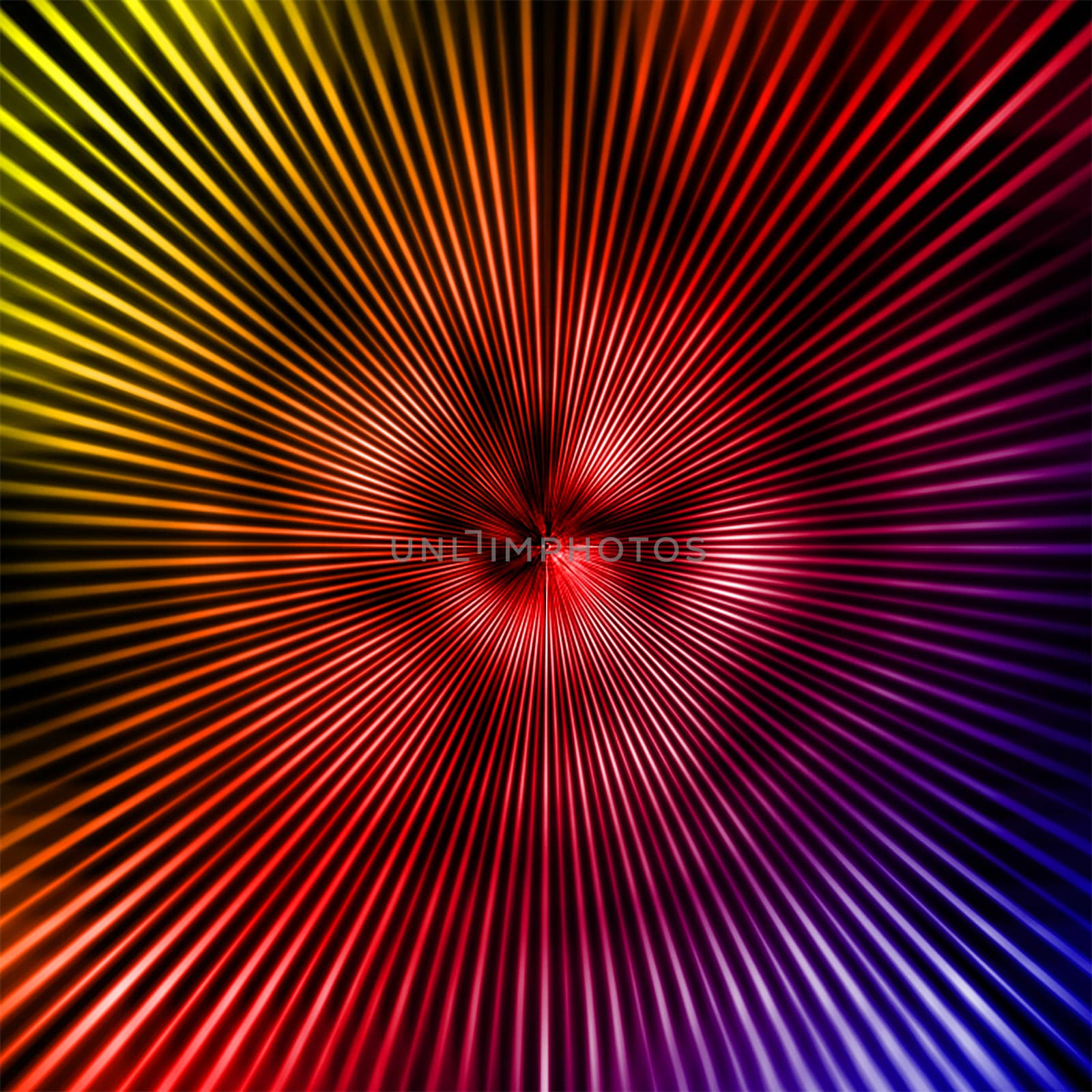 Rainbow colors beams abstract background for design with radial blur. Gradient.