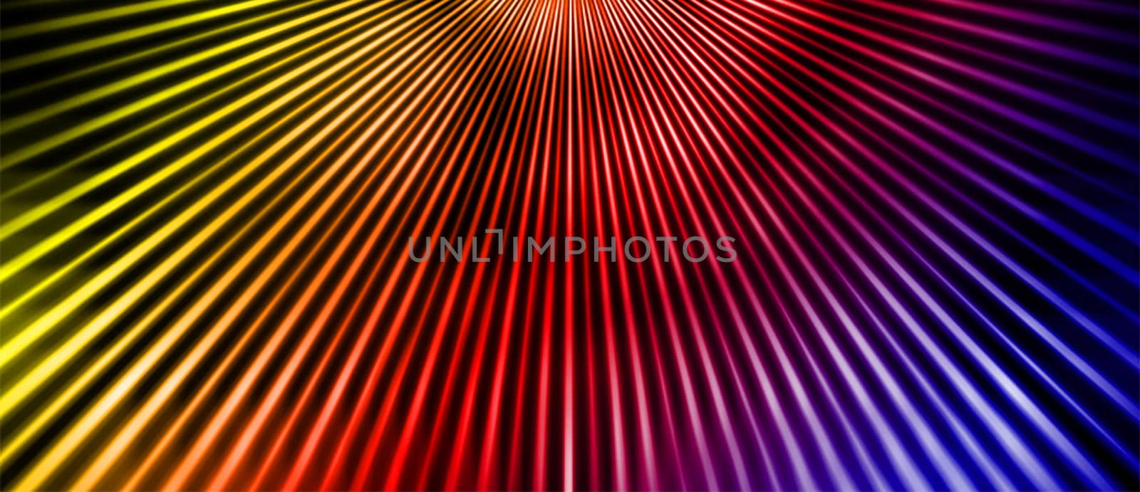 Rainbow colors beams abstract background for design with radial blur. Gradient.