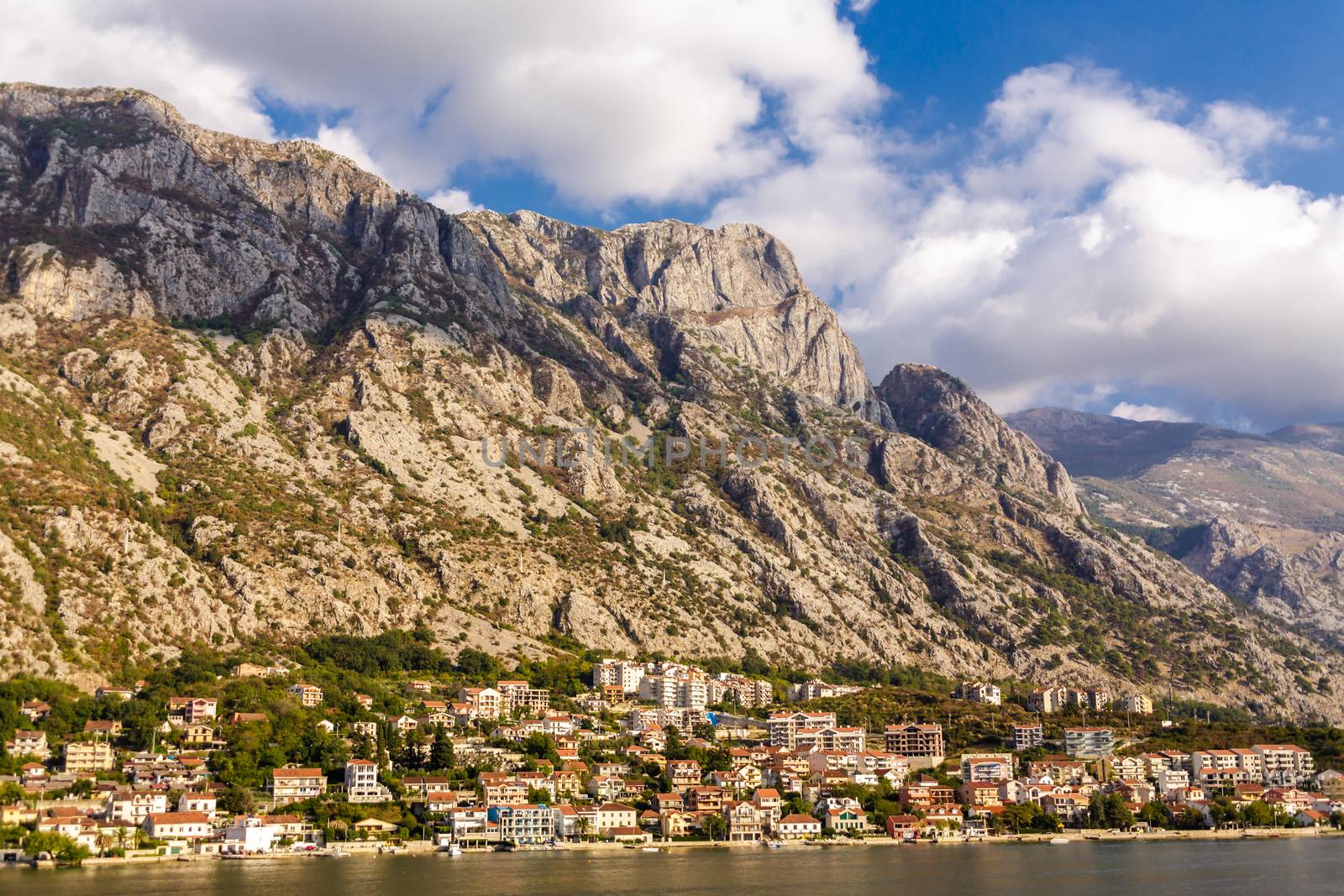 Modern City on Coast of Montenegro by dbvirago