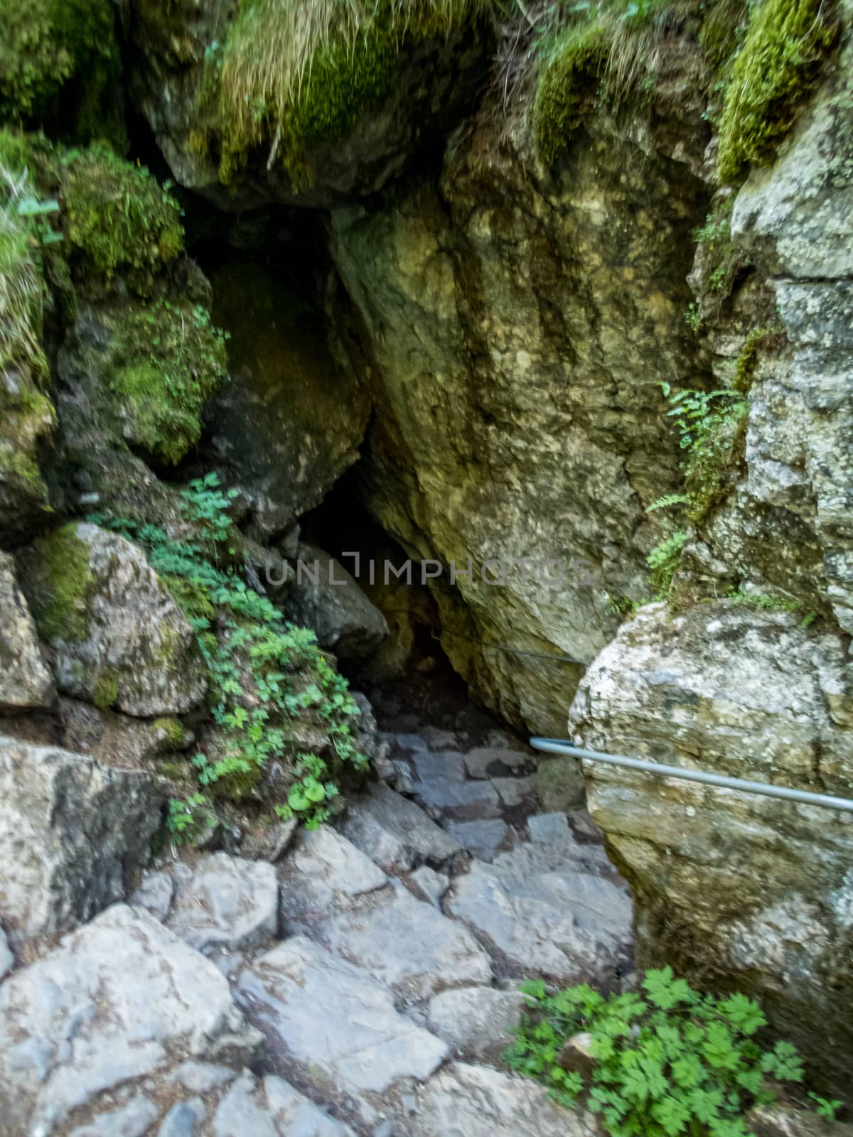 The Starzlachklamm between Burgberg and Sonthofen near the Grunten in Allgau