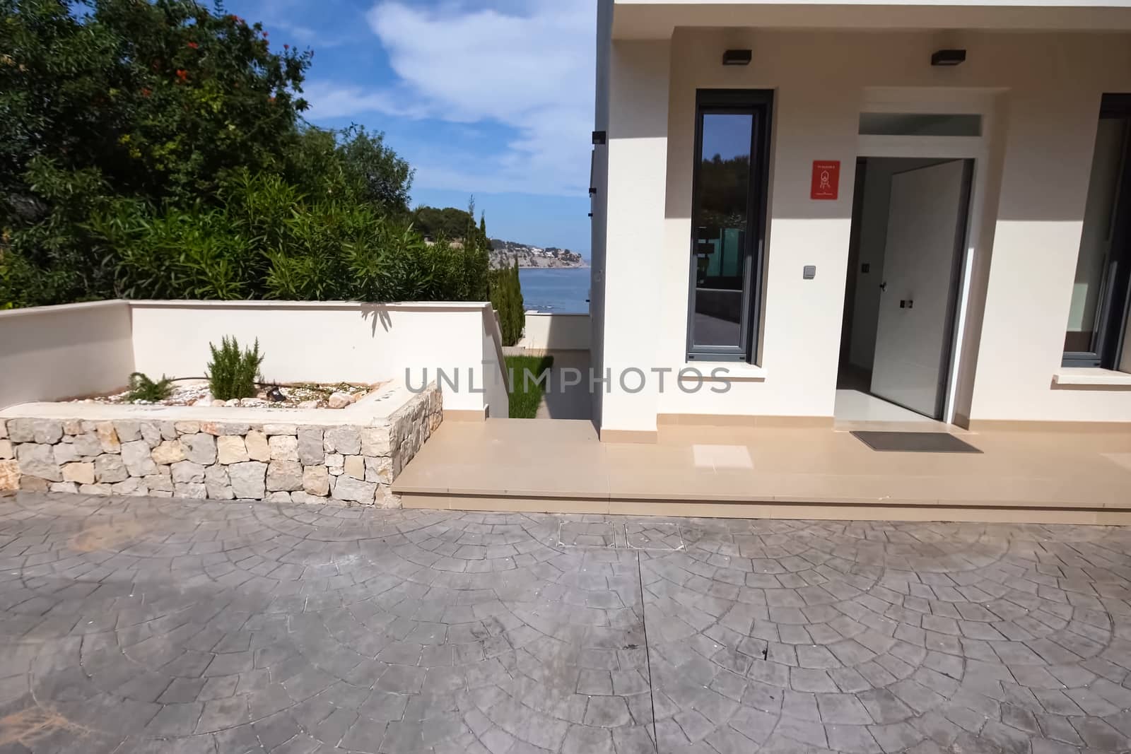 A house in Spain by the sea. Two-storey cottage with their amenities.