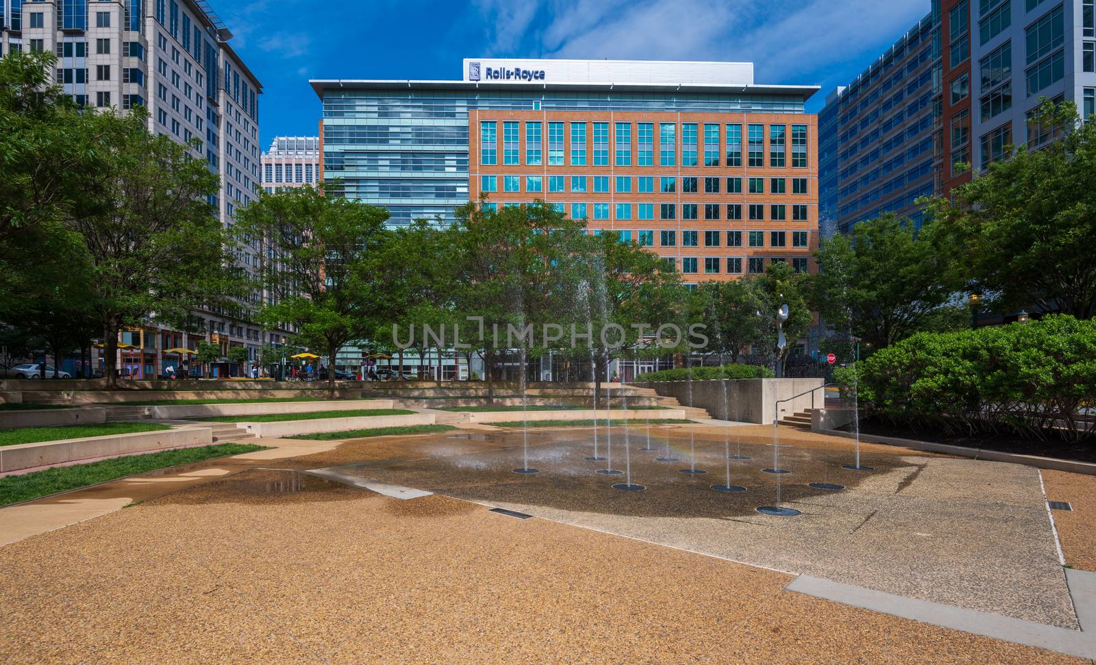 Reston Town Center Park by jfbenning