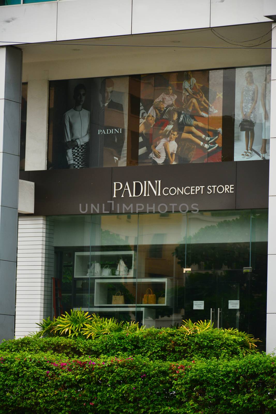 KOTA KINABALU, MY - JUNE 21: Padini Concept Store Suria Sabah facade on June 21, 2016 in Kota Kinabalu, Malaysia. Padini Group is a leader in the multibillion textile and garment industry in Malaysia.