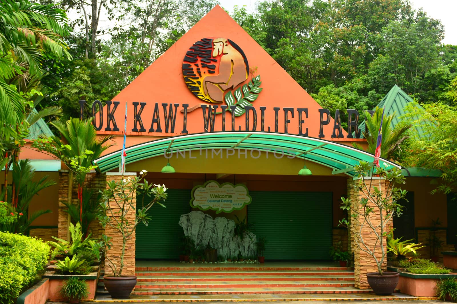 Lok Kawi Wildlife Park Facade in Sabah, Malaysia by imwaltersy