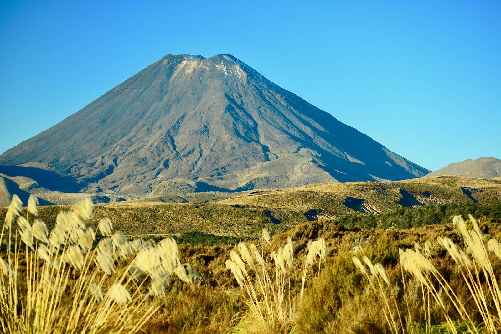 Ngauruhoe volcano; region of volcanic activity. Volcanic activity in the zone started about 2 million years ago and continues today. This is the largest and most active volcano of the Tongariro group. Traditionally Ngauruhoe has erupted at least every nine years, although the last eruption was in 1975.