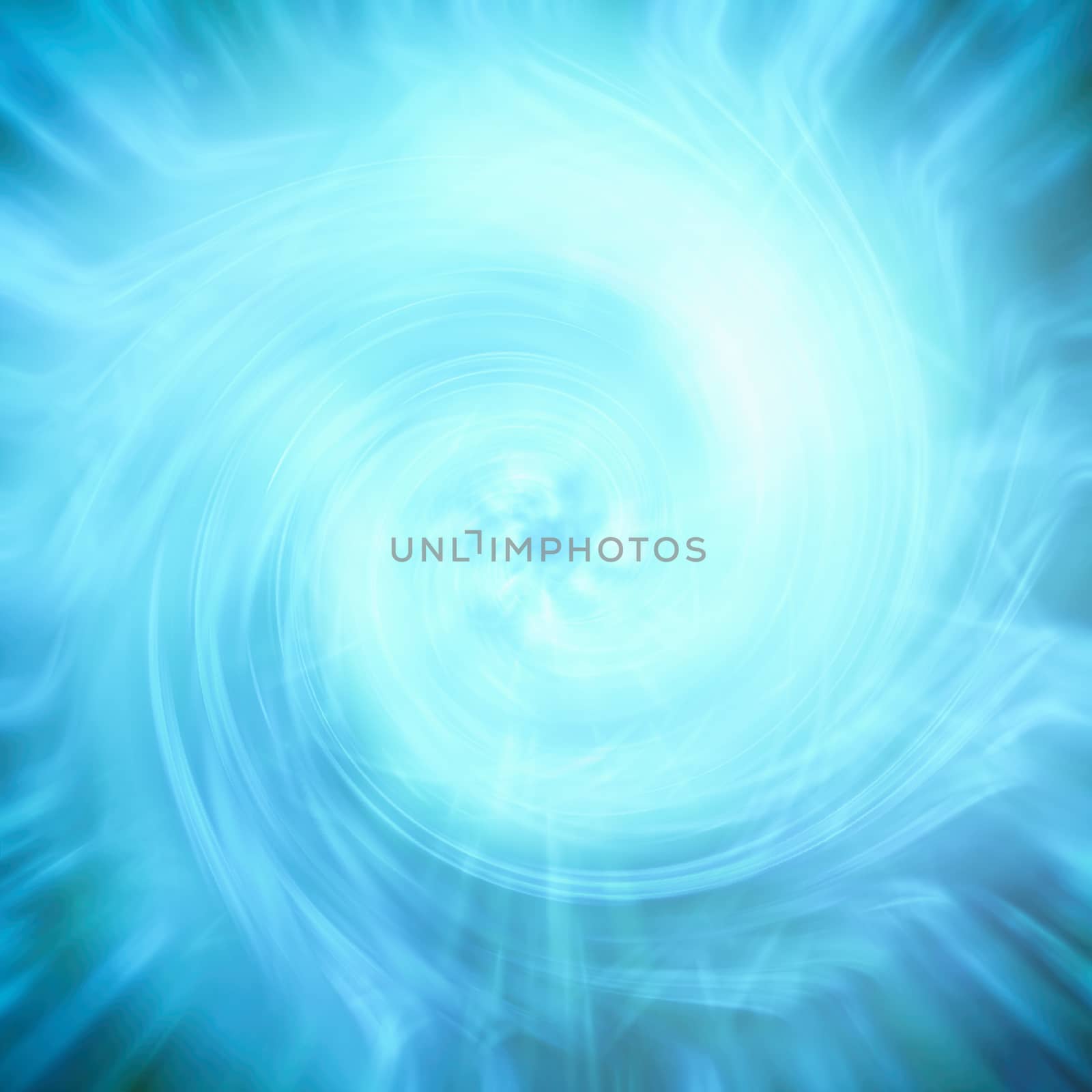 Blue and black abstract background for design with radial blur. Electric storm.