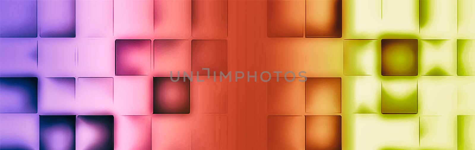 Abstract background for web design with sqares. Colorful gradient.