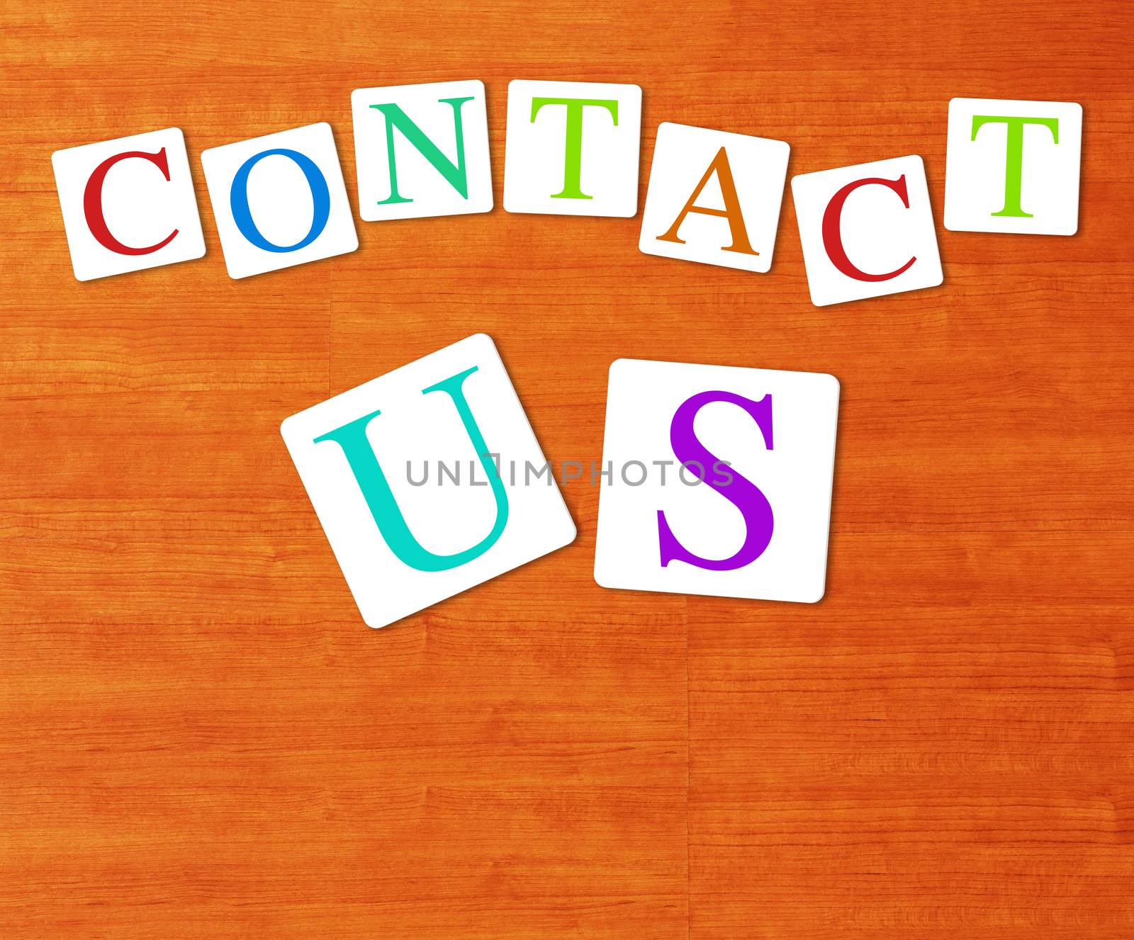 Website and Internet Contact Us Concept with copy space by Fnatic12