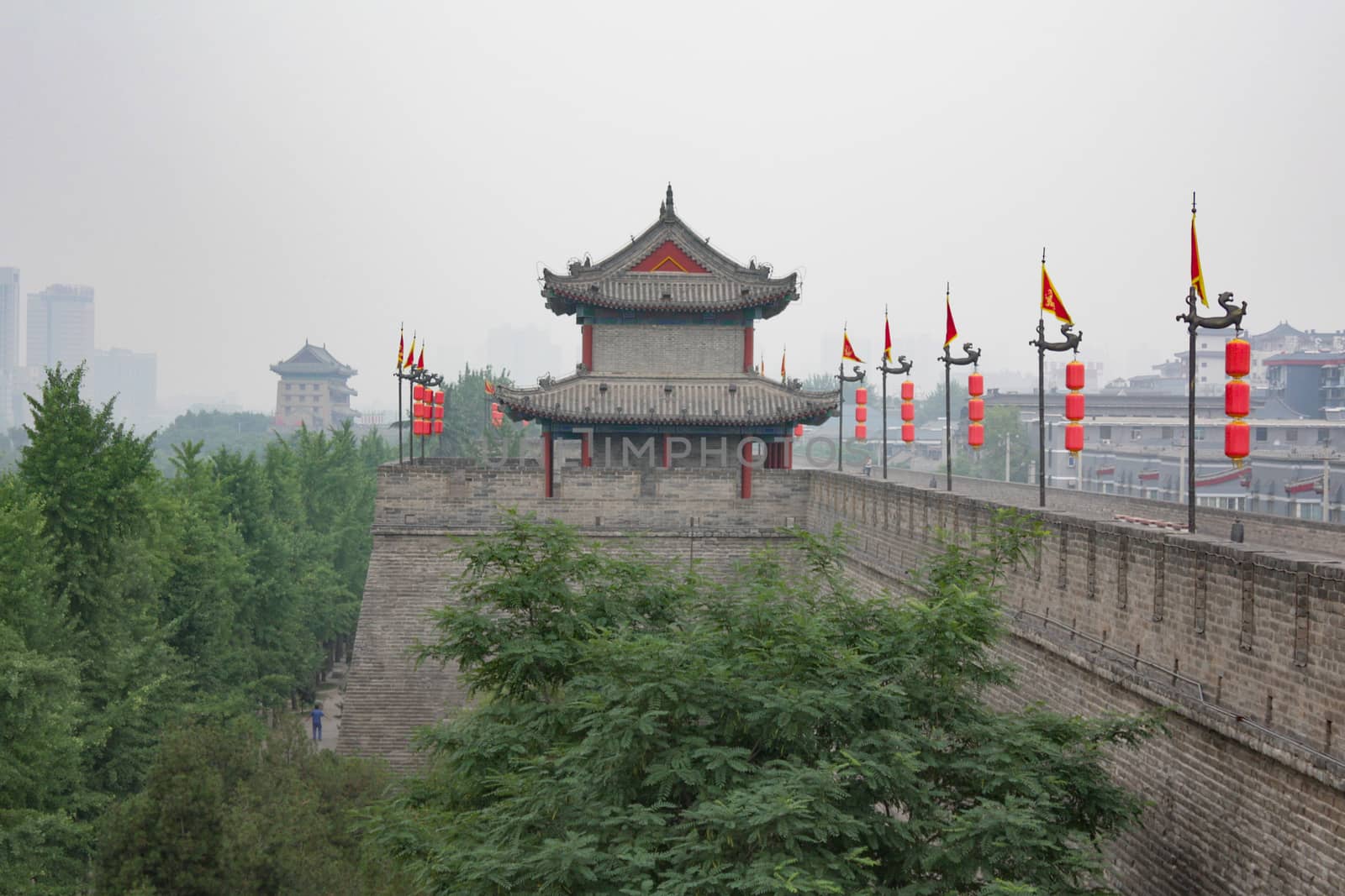 Andingmen, City wall gate, Xi'an, China by vlad-m