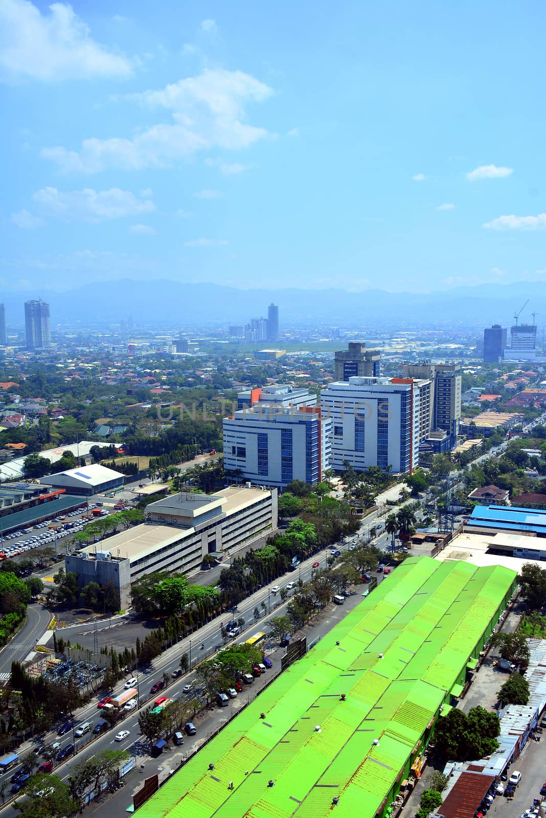 PASIG, PH - MAR. 26: Pasig City overview on March 26, 2017 in Pasig, Philippines. Pasig is a city in the Philippines which was the former provincial capital of the province of Rizal.