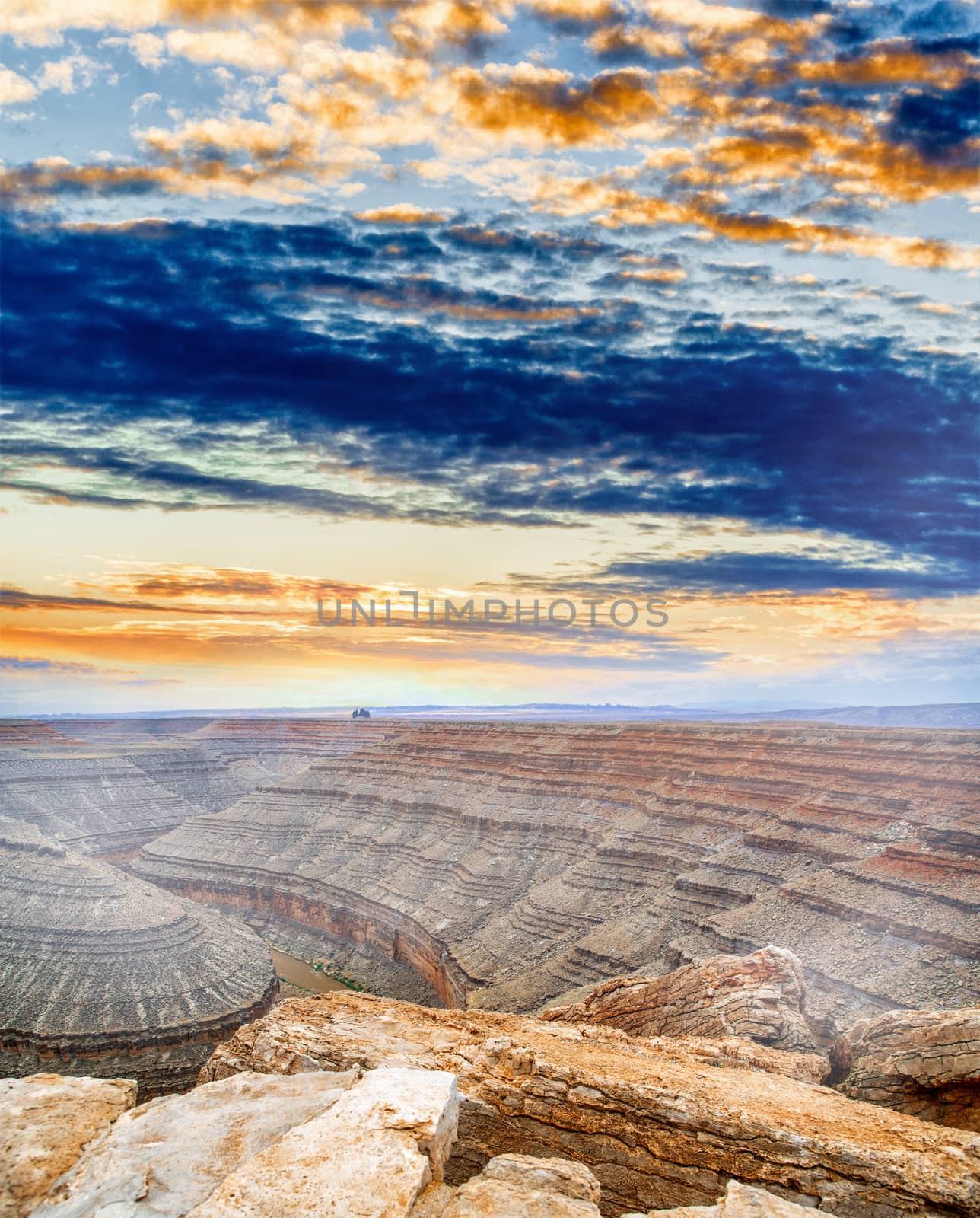 Goosenecks state park, Utah, USA.