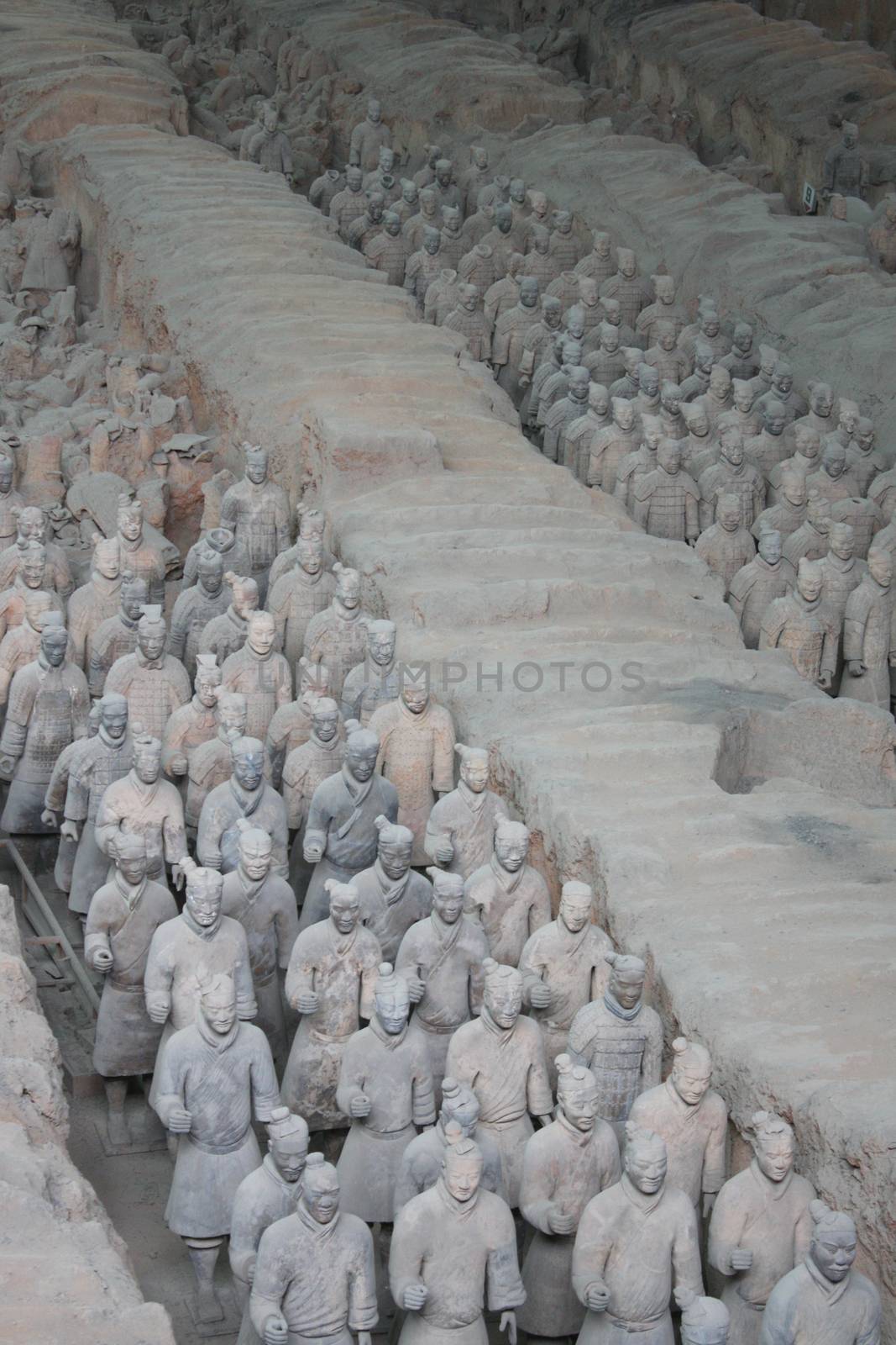 Terracotta Army, Mausoleum of the First Qin Emperor, China by vlad-m