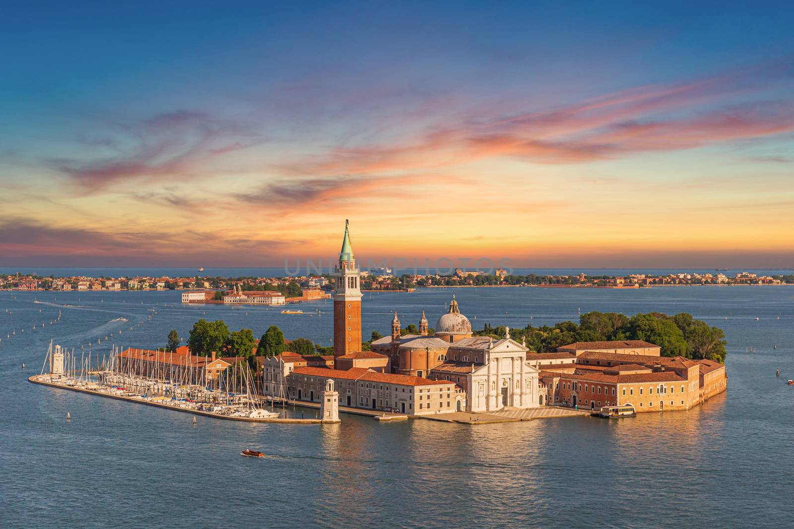 San Giorgio Maggiore islet in Venice by COffe